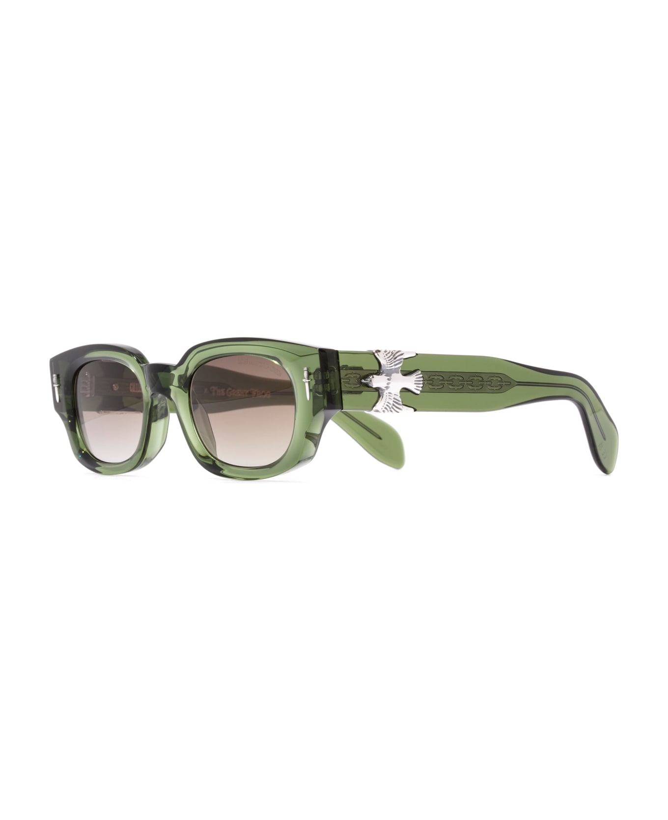 Cutler and Gross The Great Frog - Soaring Eagle / Leaf Green Sunglasses - green