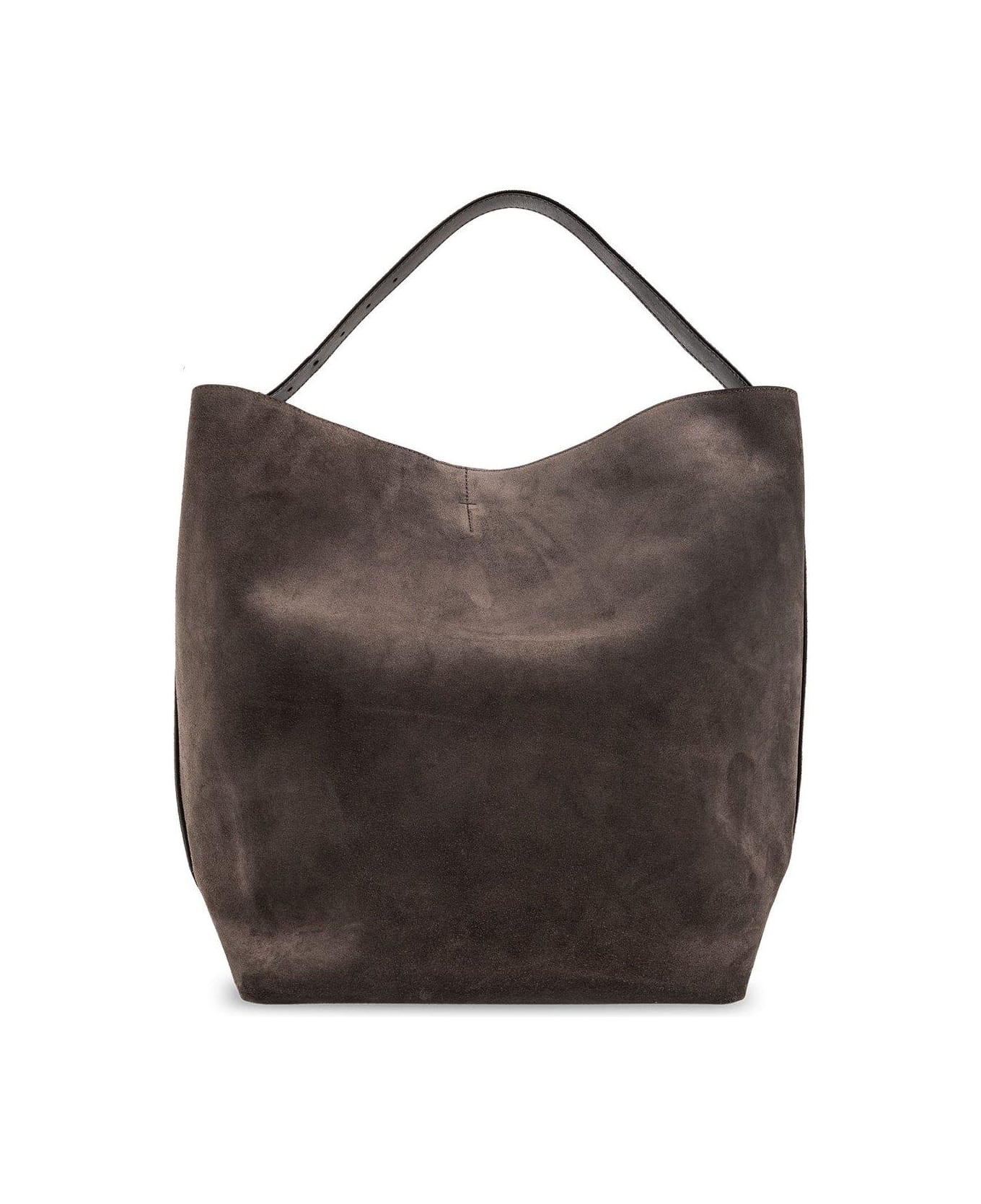 Totême Belted Open Top Tote Bag - Grey