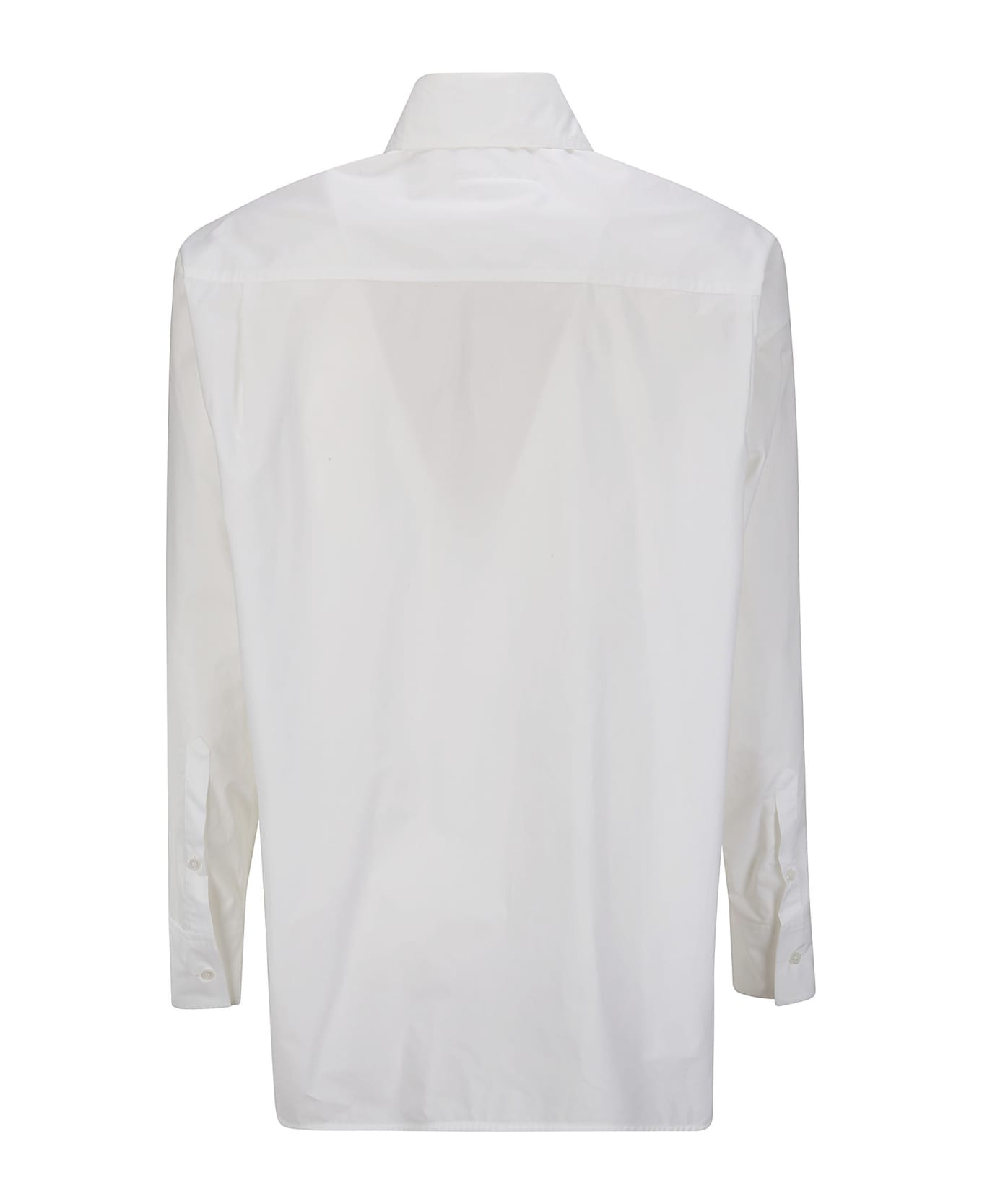 MM6 Maison Margiela Long-sleeved Shirt - WHITE