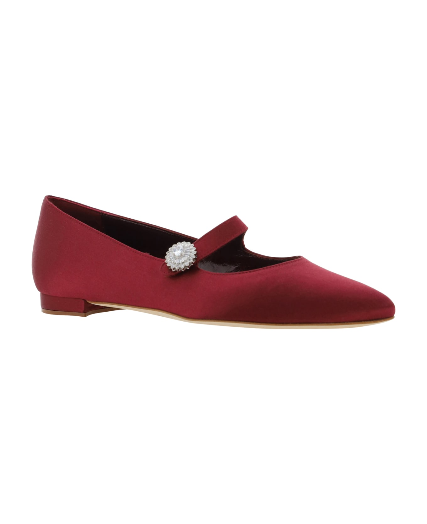 Manolo Blahnik Mary Jane Ballerinas - Dred