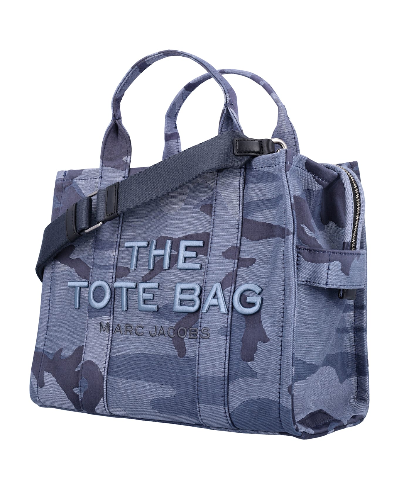 Marc Jacobs The Medium Camo Tote - BLUE MULTI CAMOU