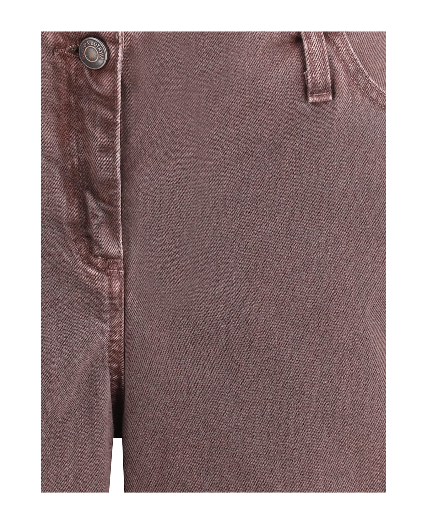 Magda Butrym Low Waist Wide Leg Jeans