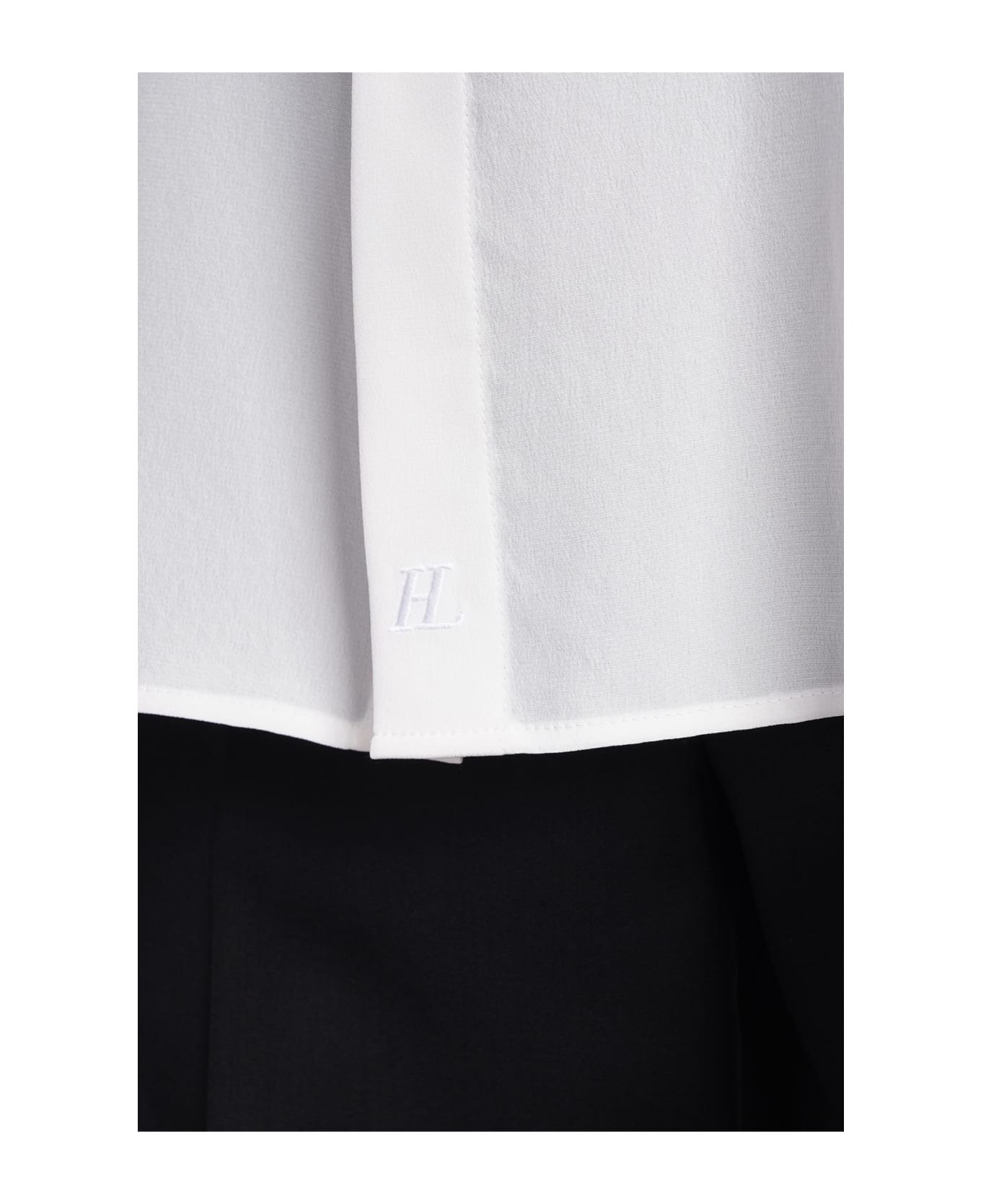 Helmut Lang Shirt In White Silk - white シャツ