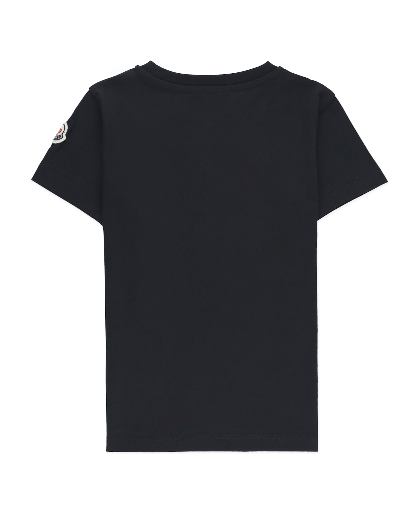 Moncler T-shirt With Logo - Black