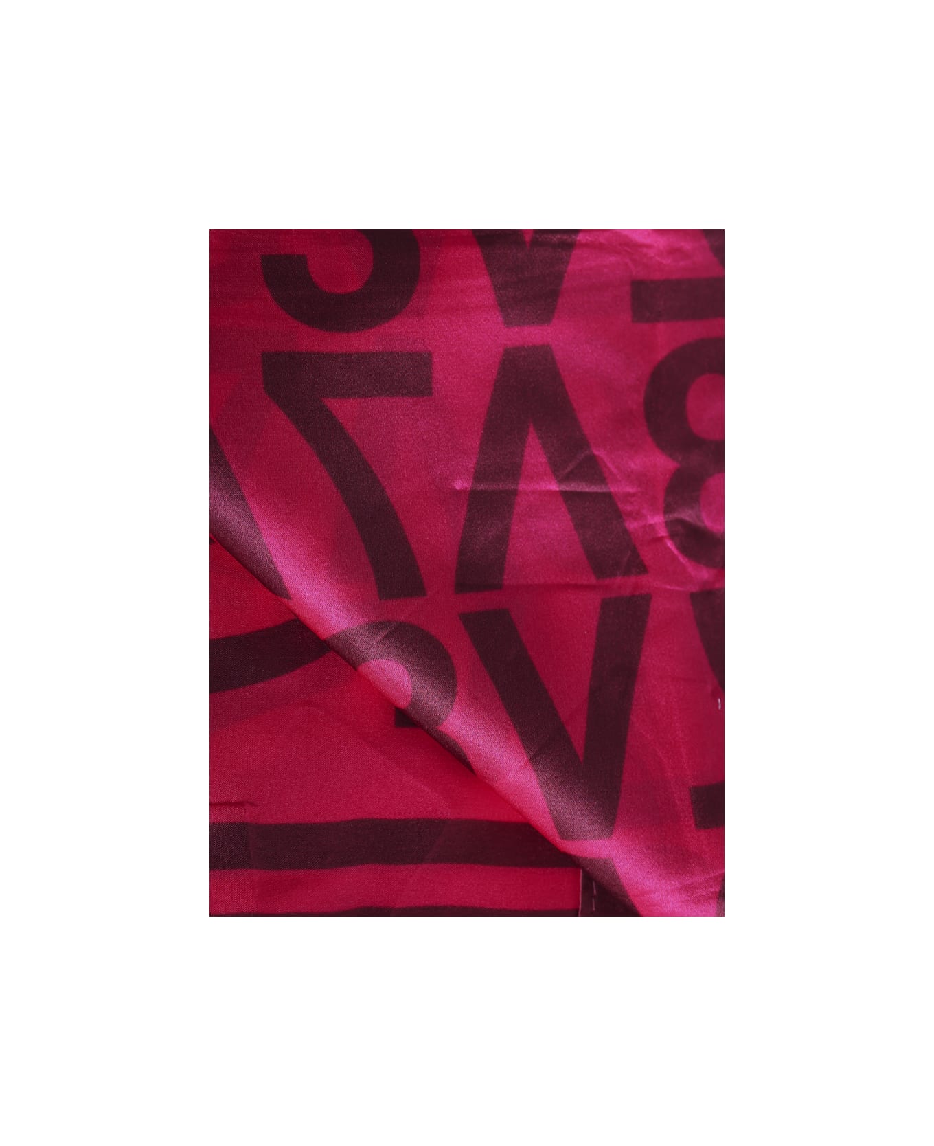 V73 Topazio Foulard In Silk - Bordeaux