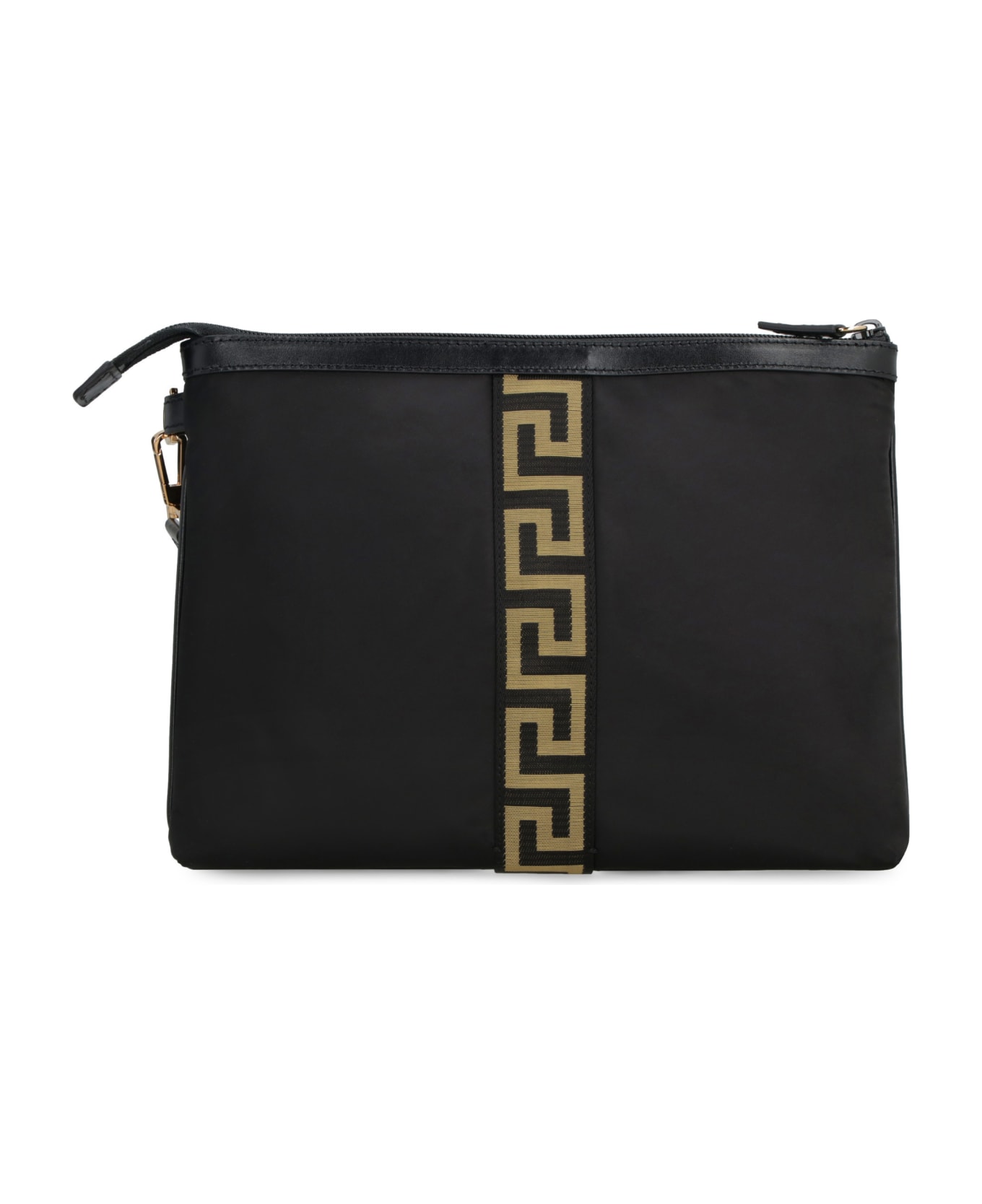 Versace Nylon Pouch-bag - black