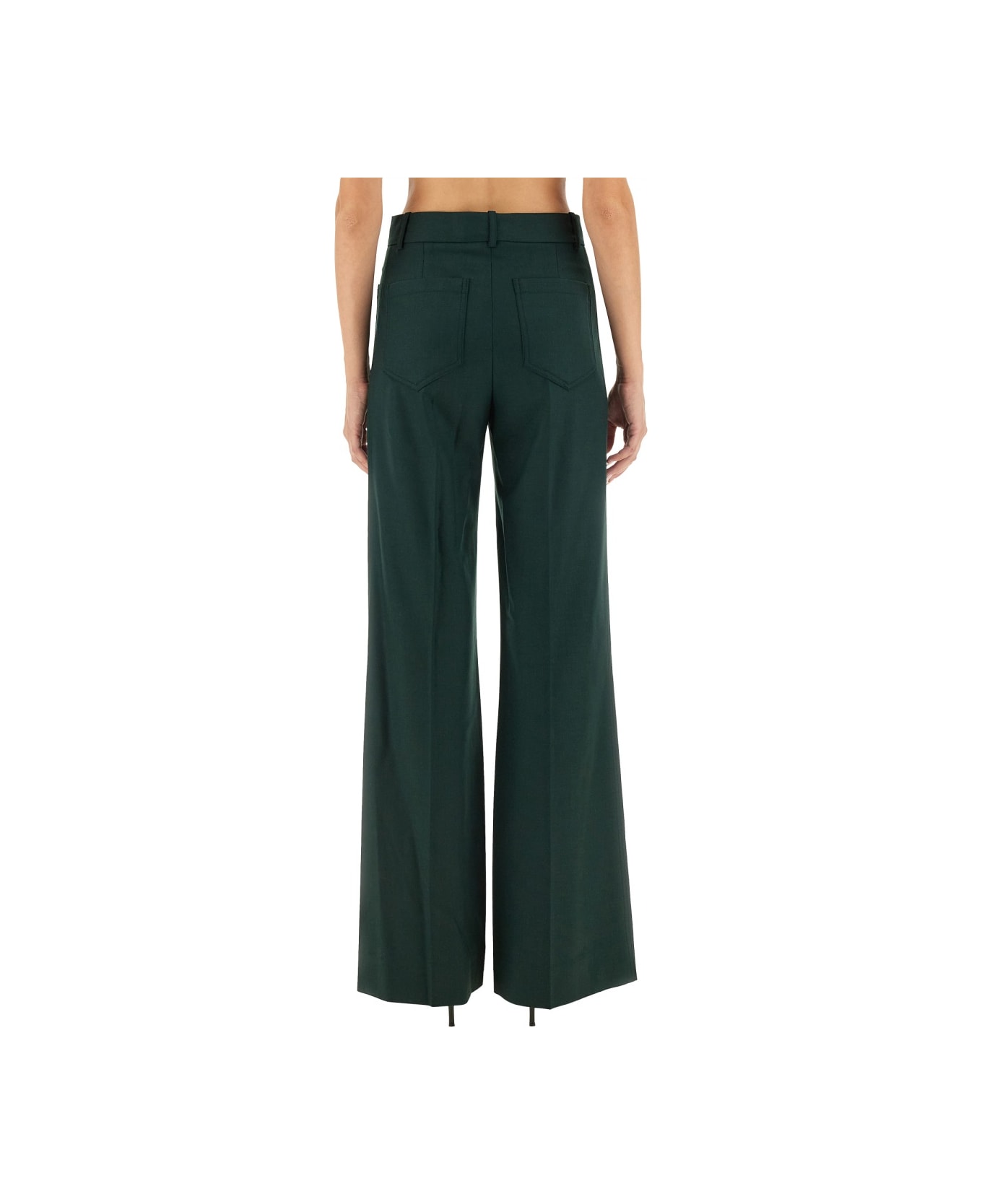 Victoria Beckham Alina Pants - SEAWEED