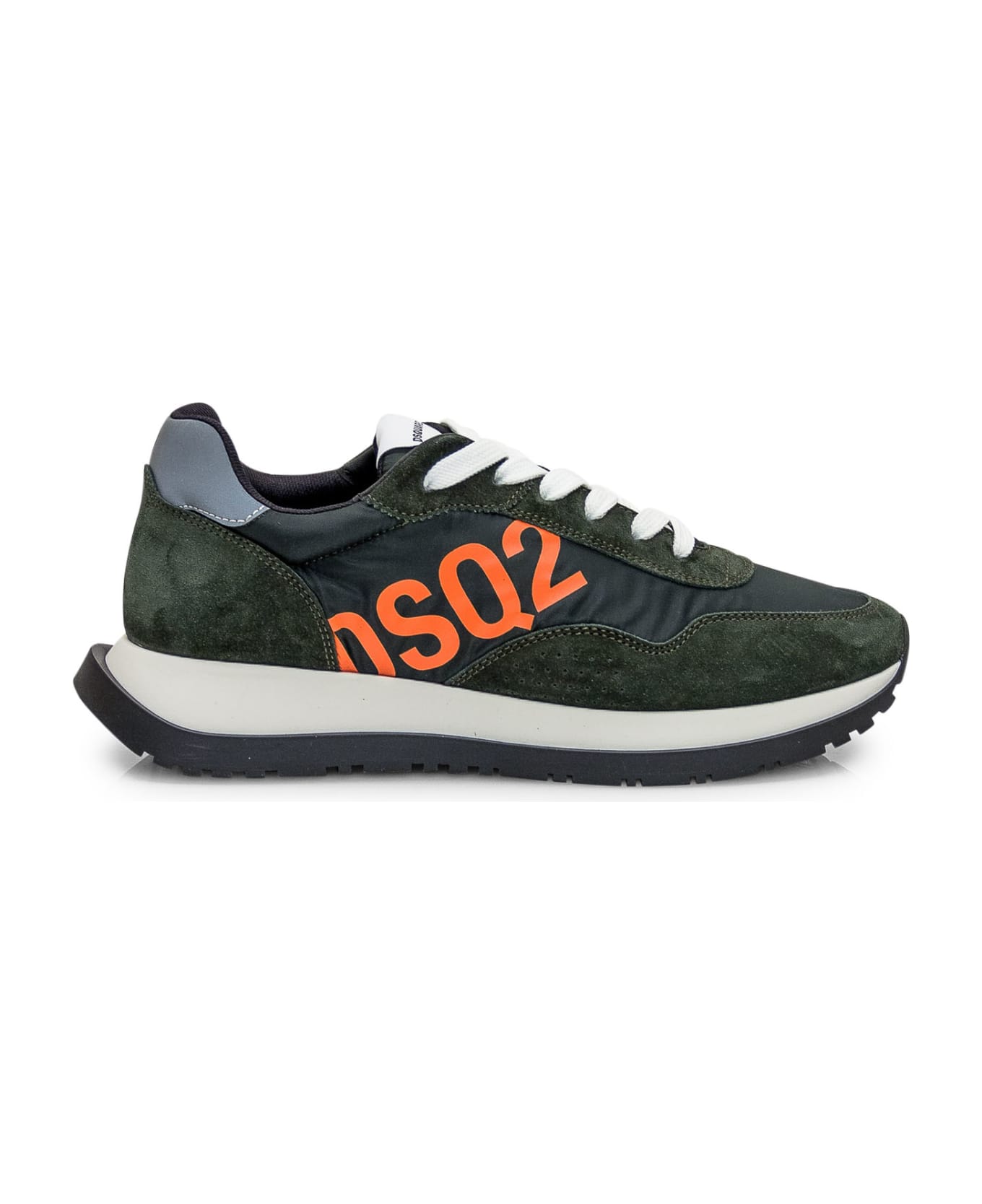 Dsquared2 Running Sneakers - VERDE-ARANCIO