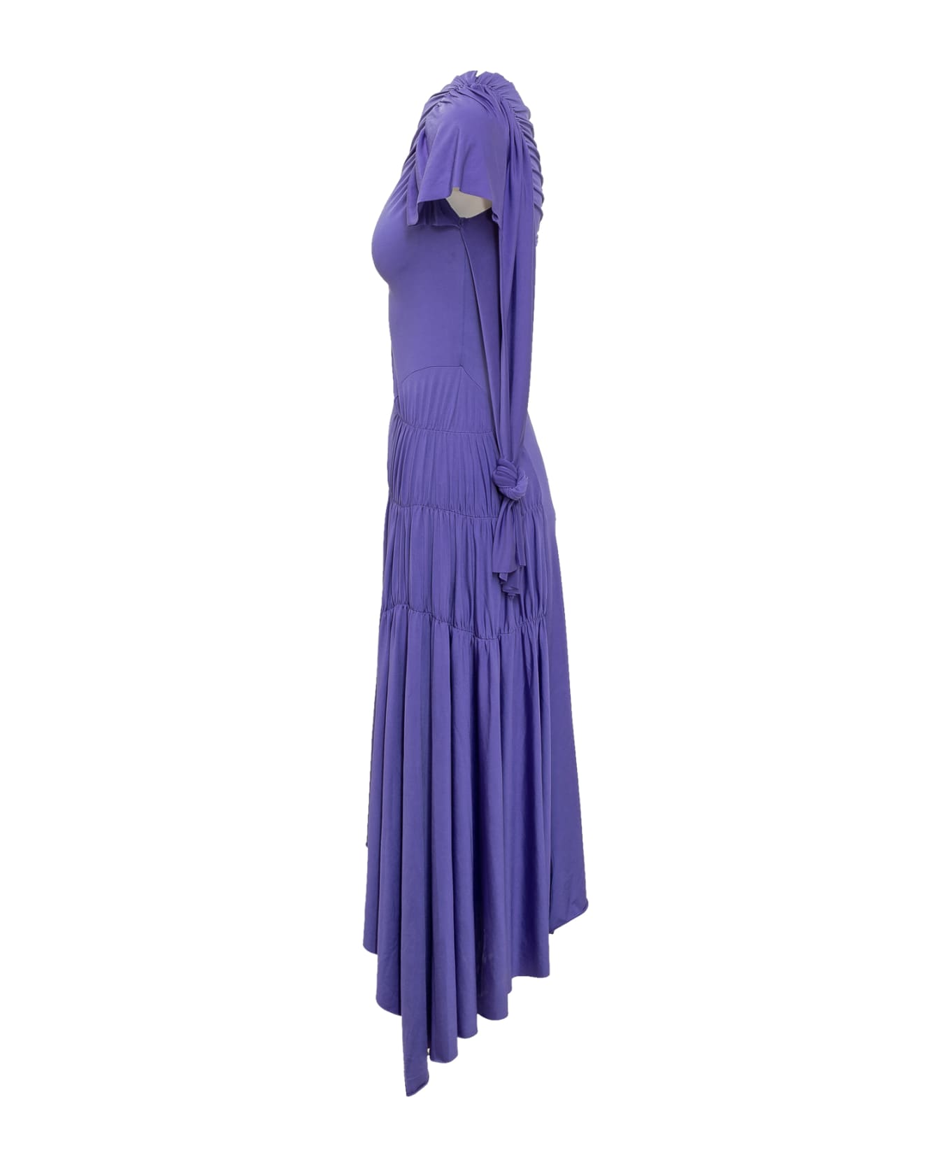 Victoria Beckham Wrap Dress - IRIS BLUE ワンピース＆ドレス