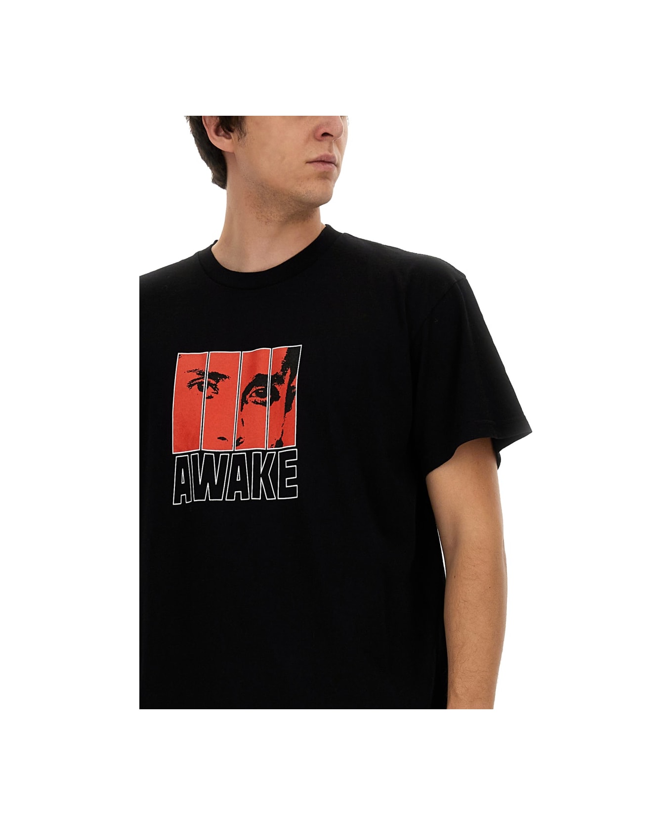 Awake NY T-shirt "vegas" - BLACK