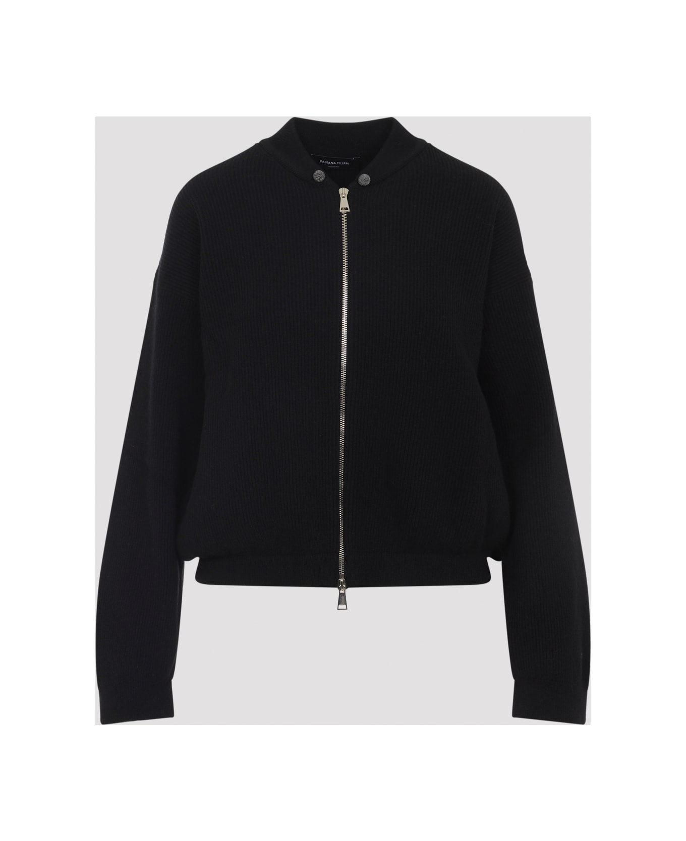 Fabiana Filippi Virgin Wool Jacket - Nero