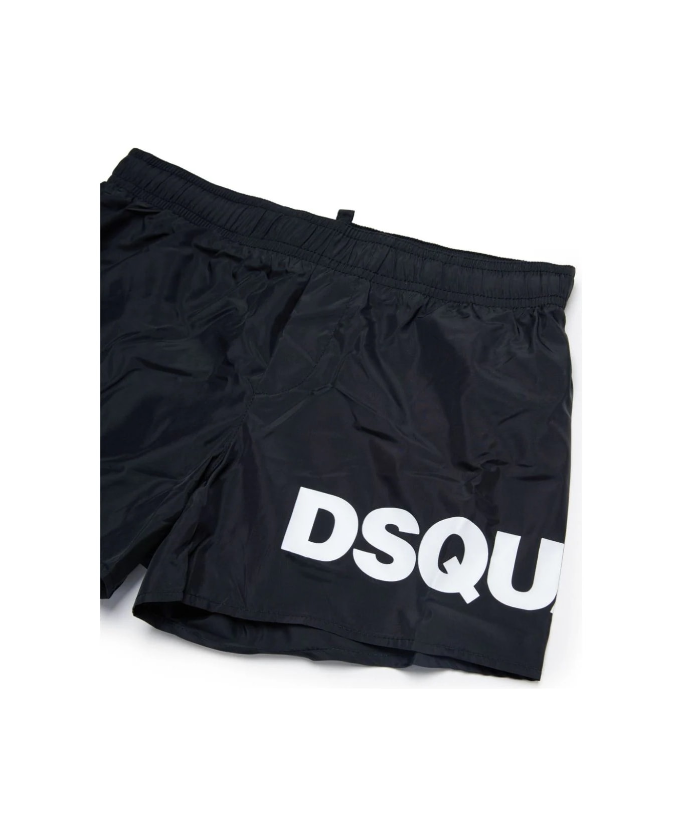 Dsquared2 Black Swimsuit With Icon Logo Dsquared2 - Black 水着
