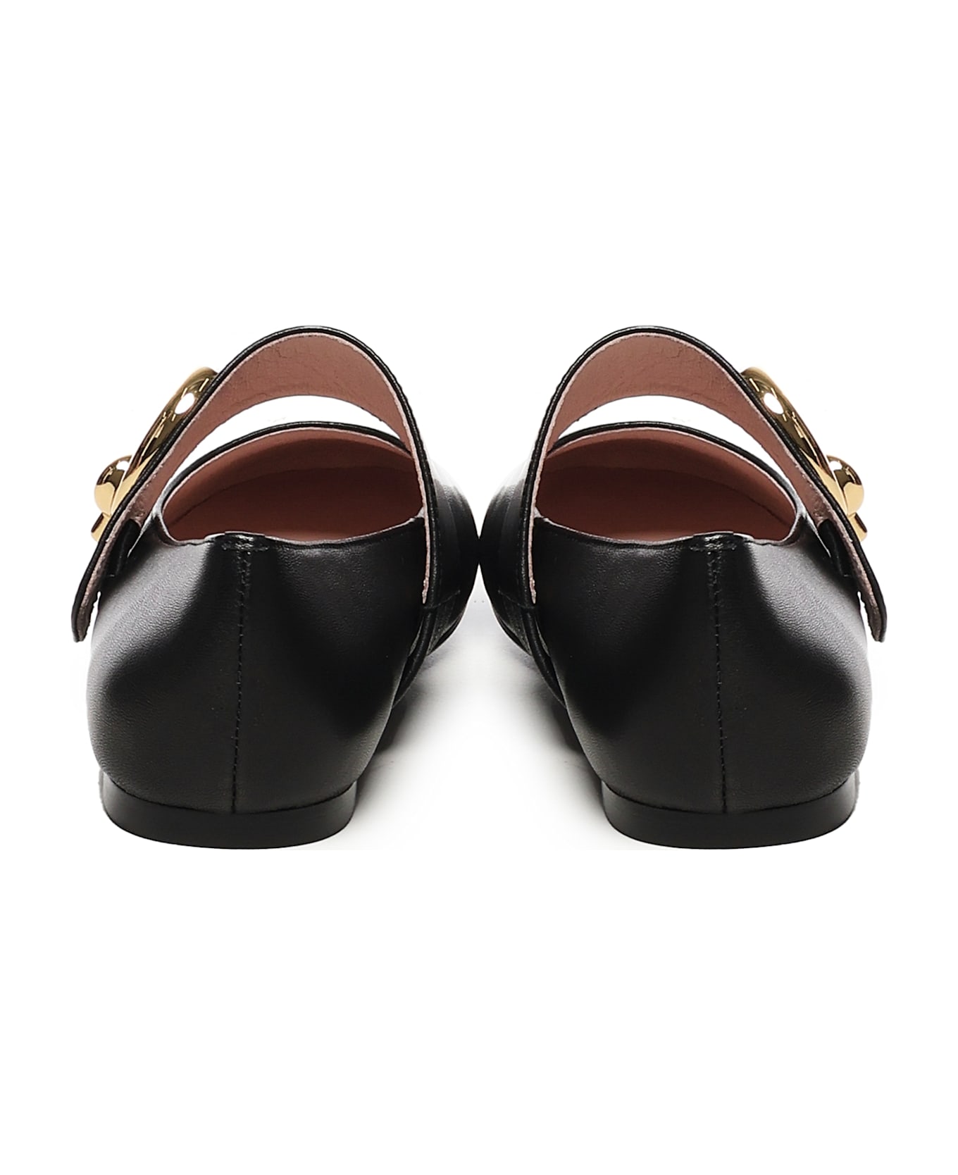 Coccinelle C-me Smooth Ballet Flats - Black