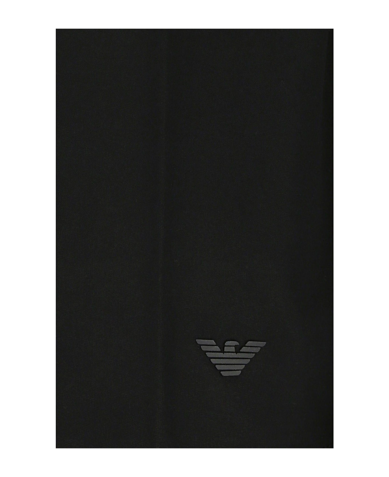 Emporio Armani Black Lyocell Blend Shirt - Black シャツ