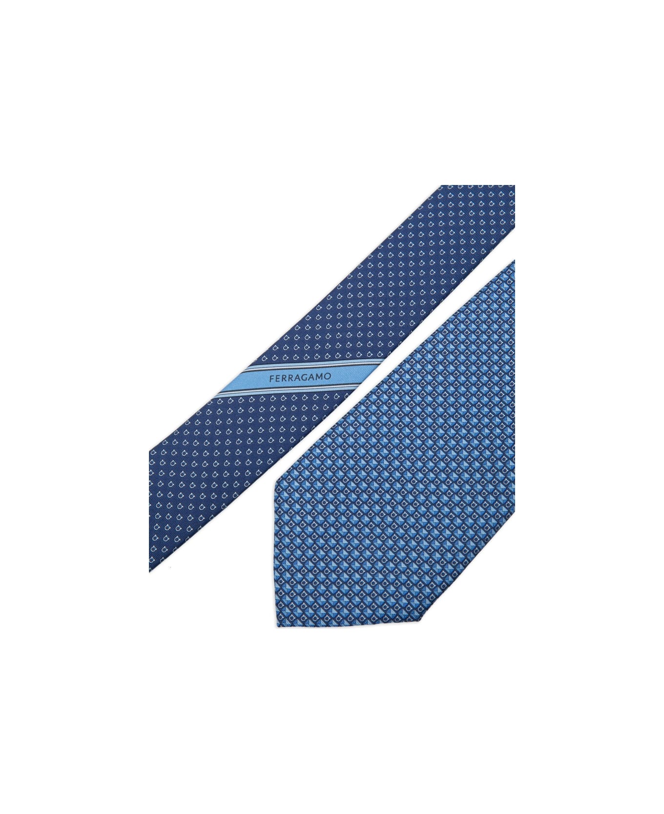 Ferragamo Tie - BROWN