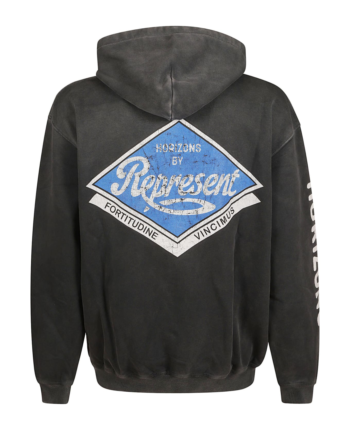 REPRESENT Classic Parts Hoodie - Aged Black フリース