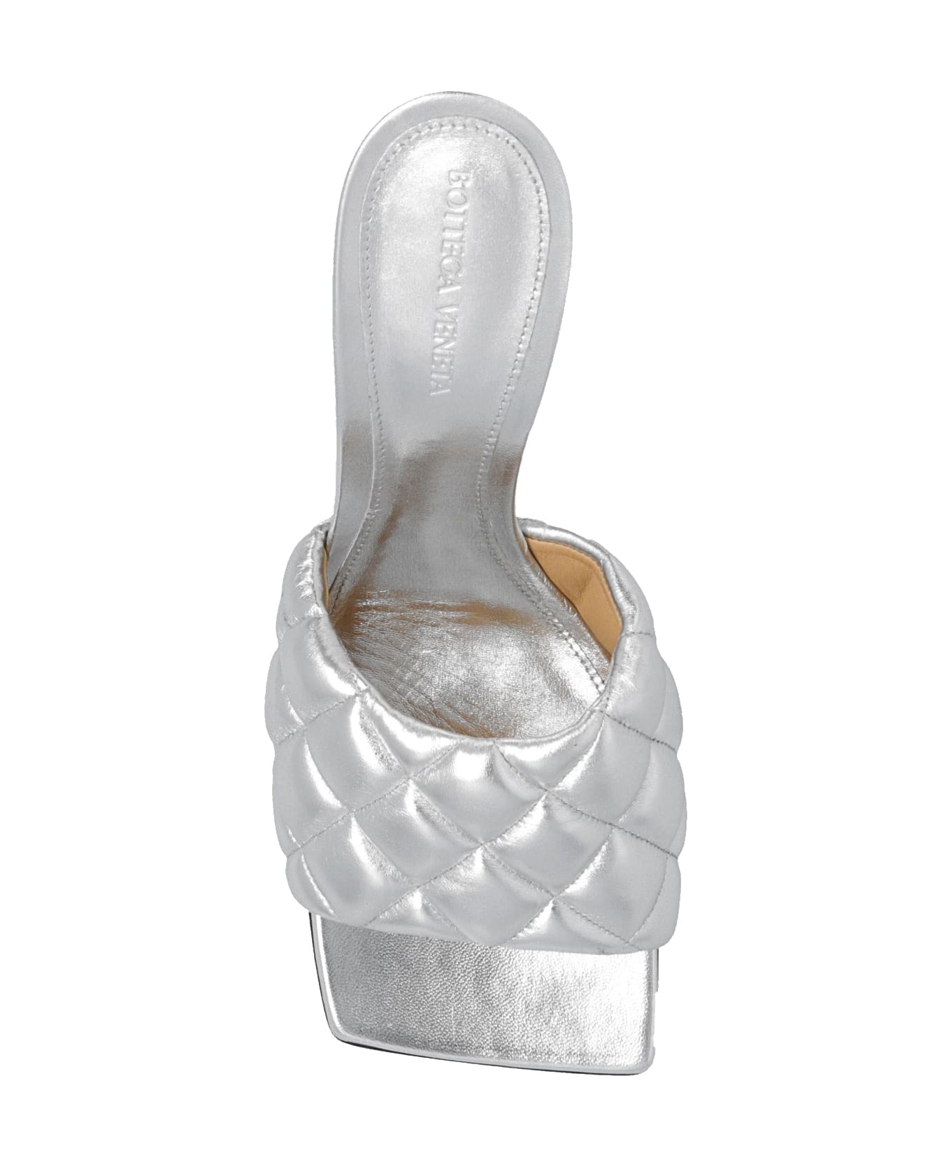 Bottega Veneta Padded Sandals - Silver サンダル