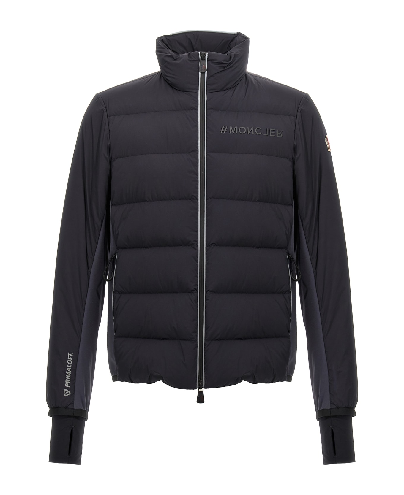 Moncler Grenoble 'pocol' Down Jacket - GREY/BLACK