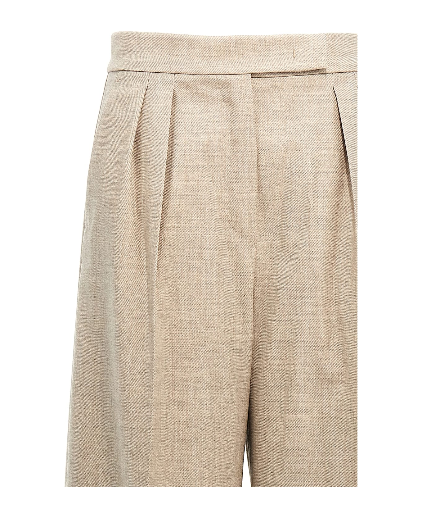 Max Mara 'entrata' Pants - NEUTRALS