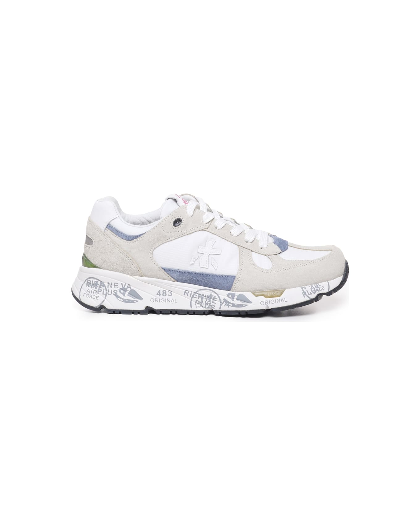Premiata Mase Sneakers With Contrasting Inserts