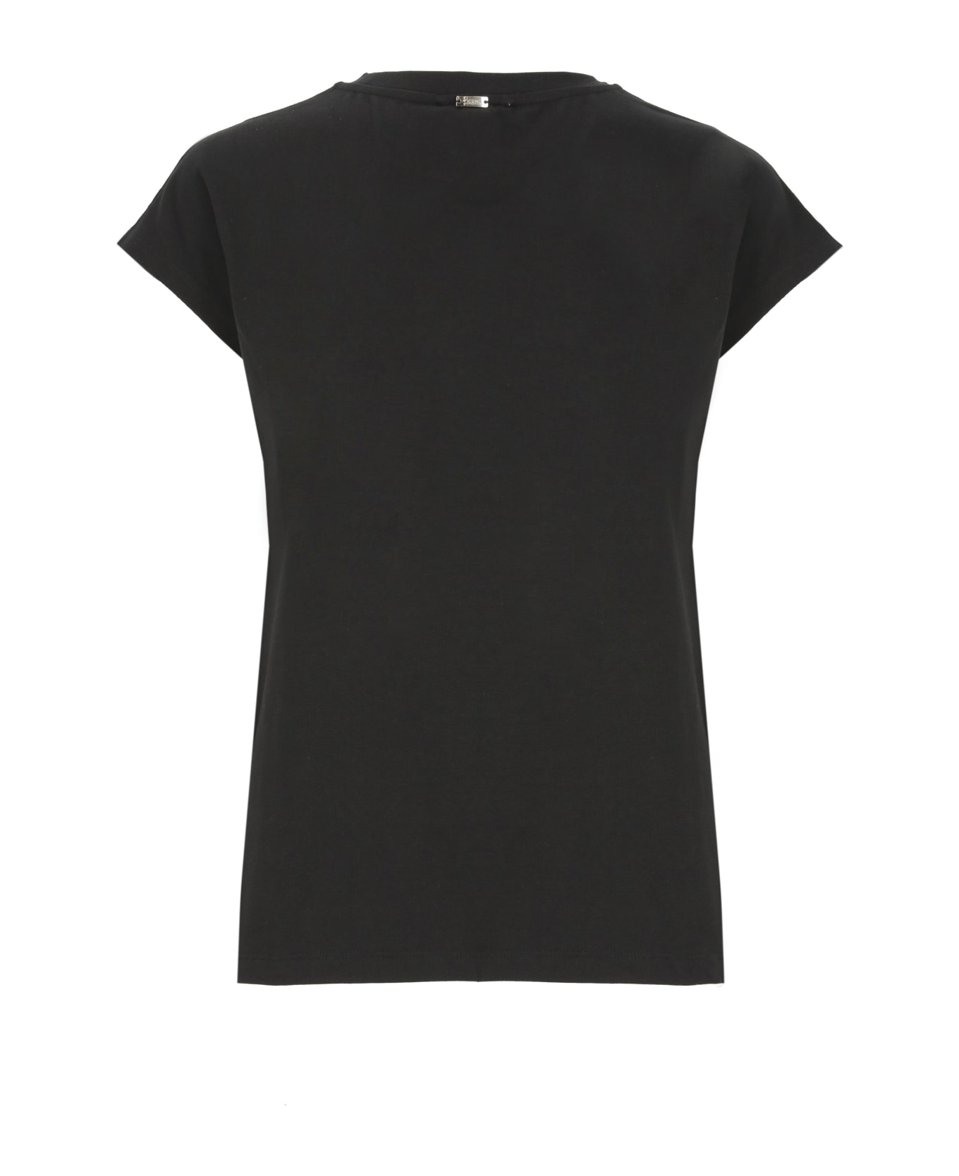 Herno Interlock Jersey T-shirt - Black Tシャツ