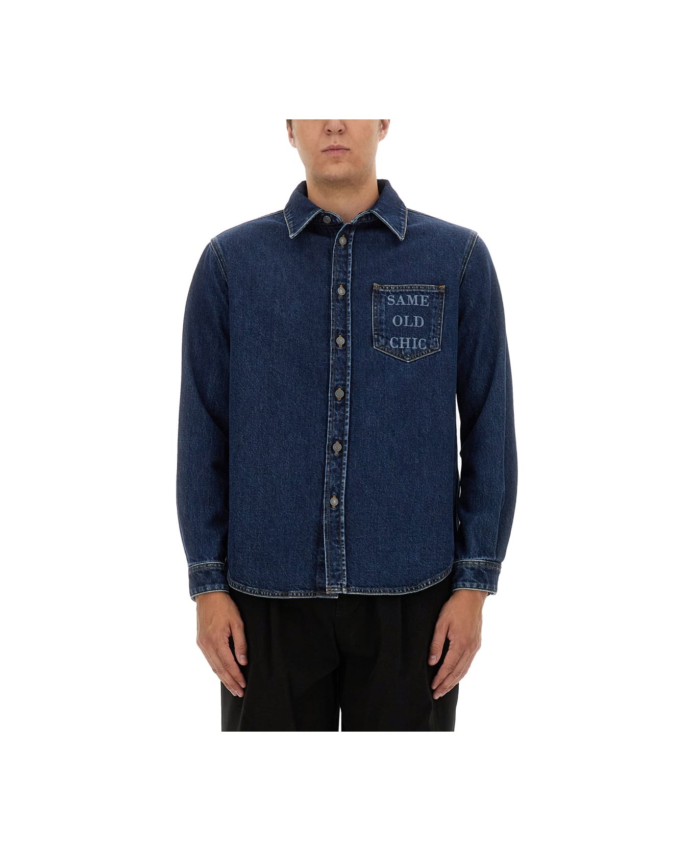 Moschino "same Old Chic'" Shirt - DENIM