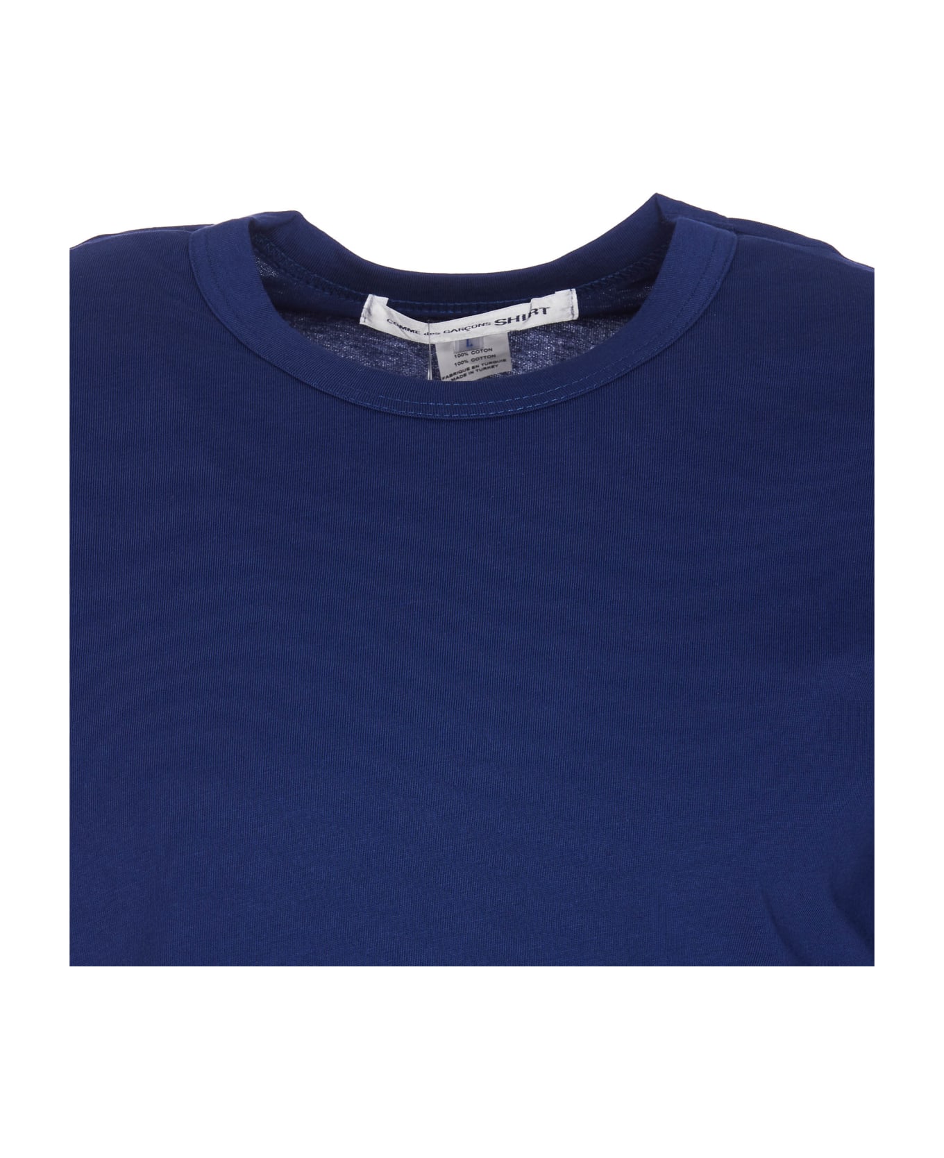 Comme des Garçons Logo T-shirt - Blue