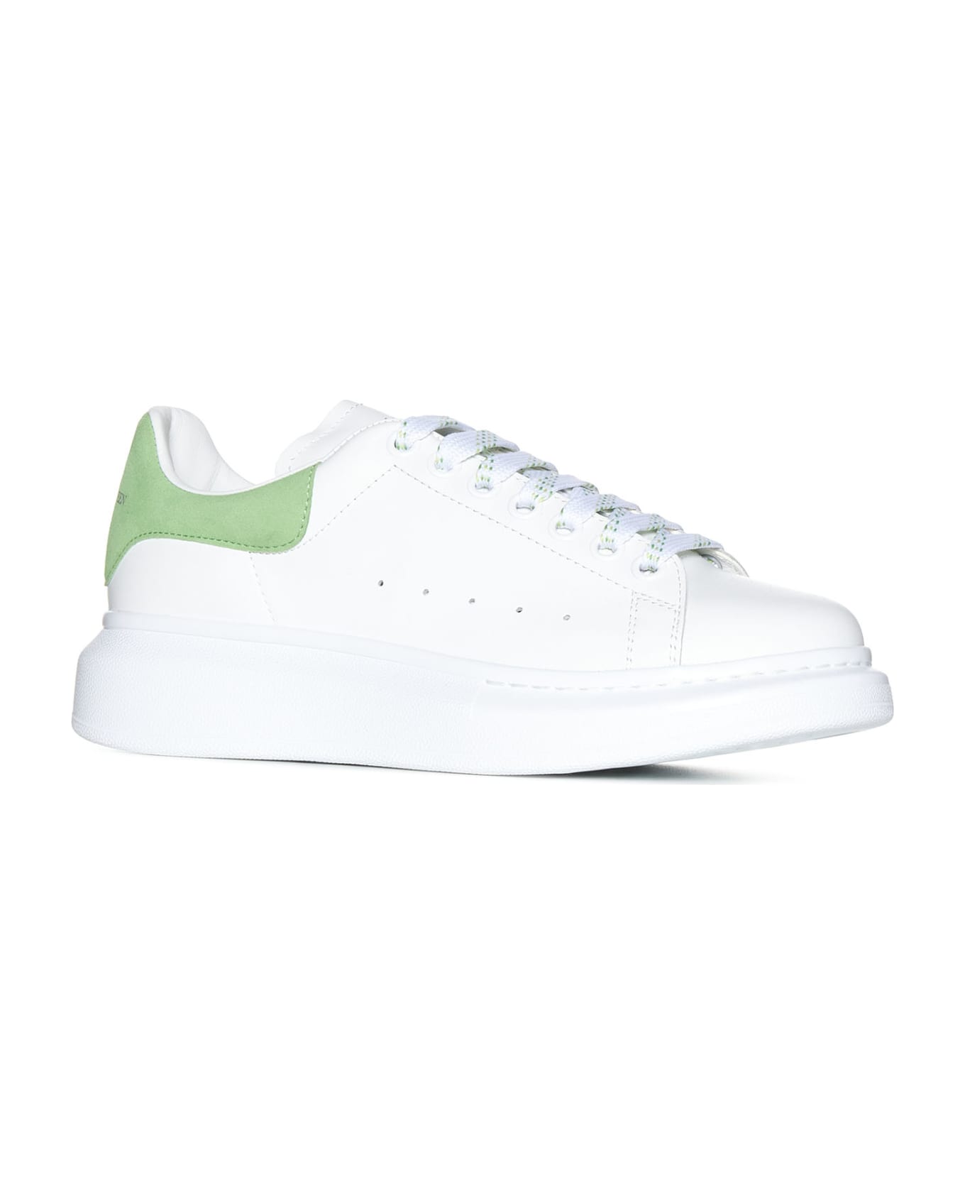 Alexander McQueen Sneakers - White/acid green