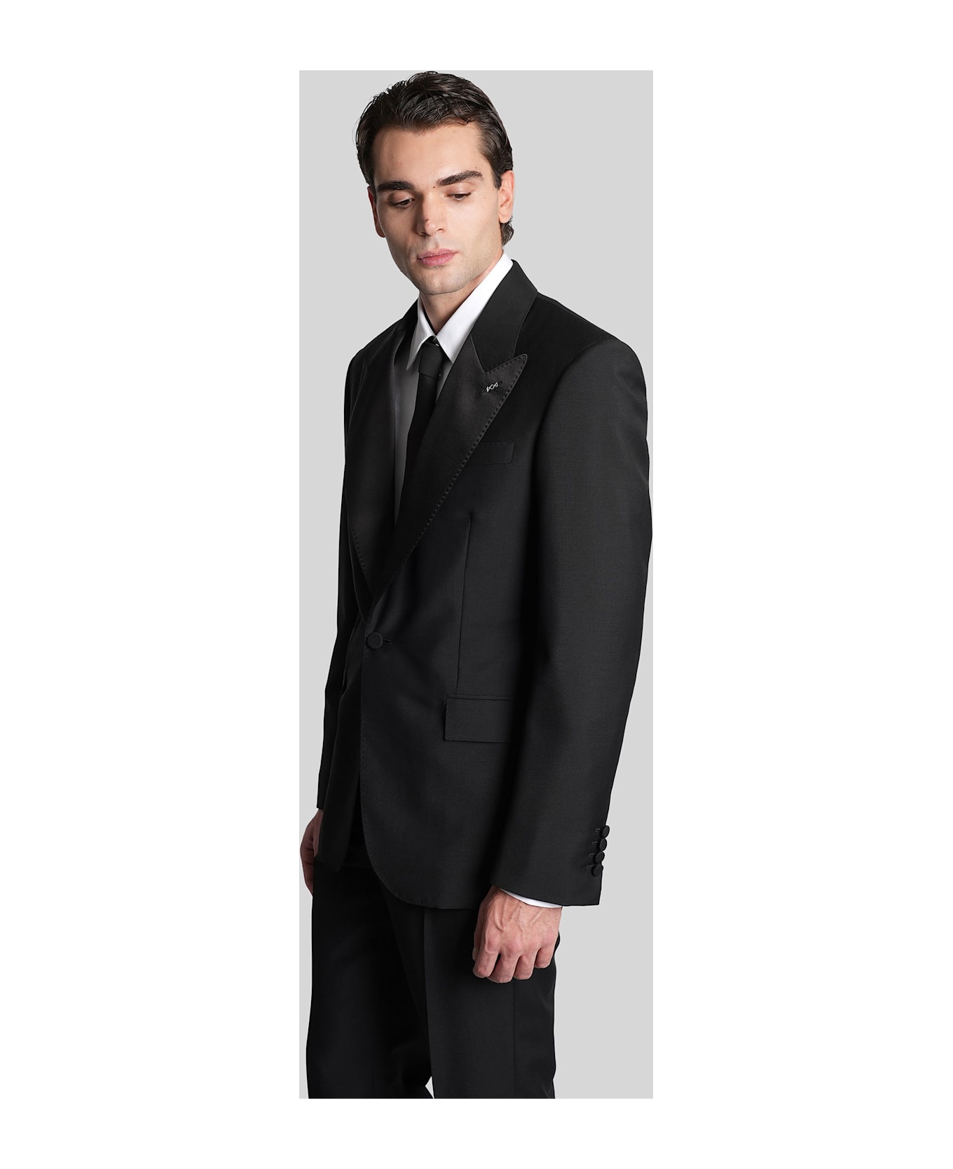 Givenchy Blazer In Black Wool - black