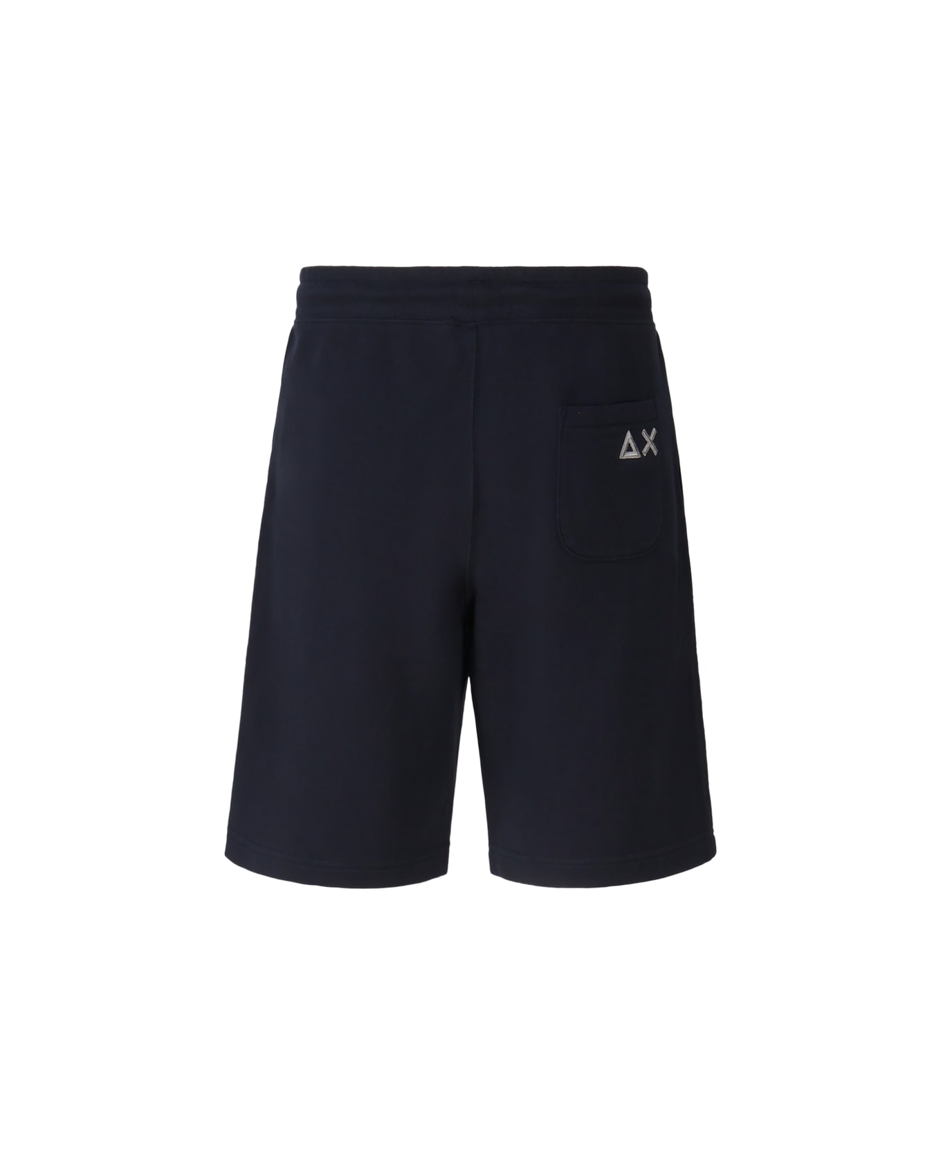 Sun 68 Cotton Blended Shorts - Navy blue ショートパンツ