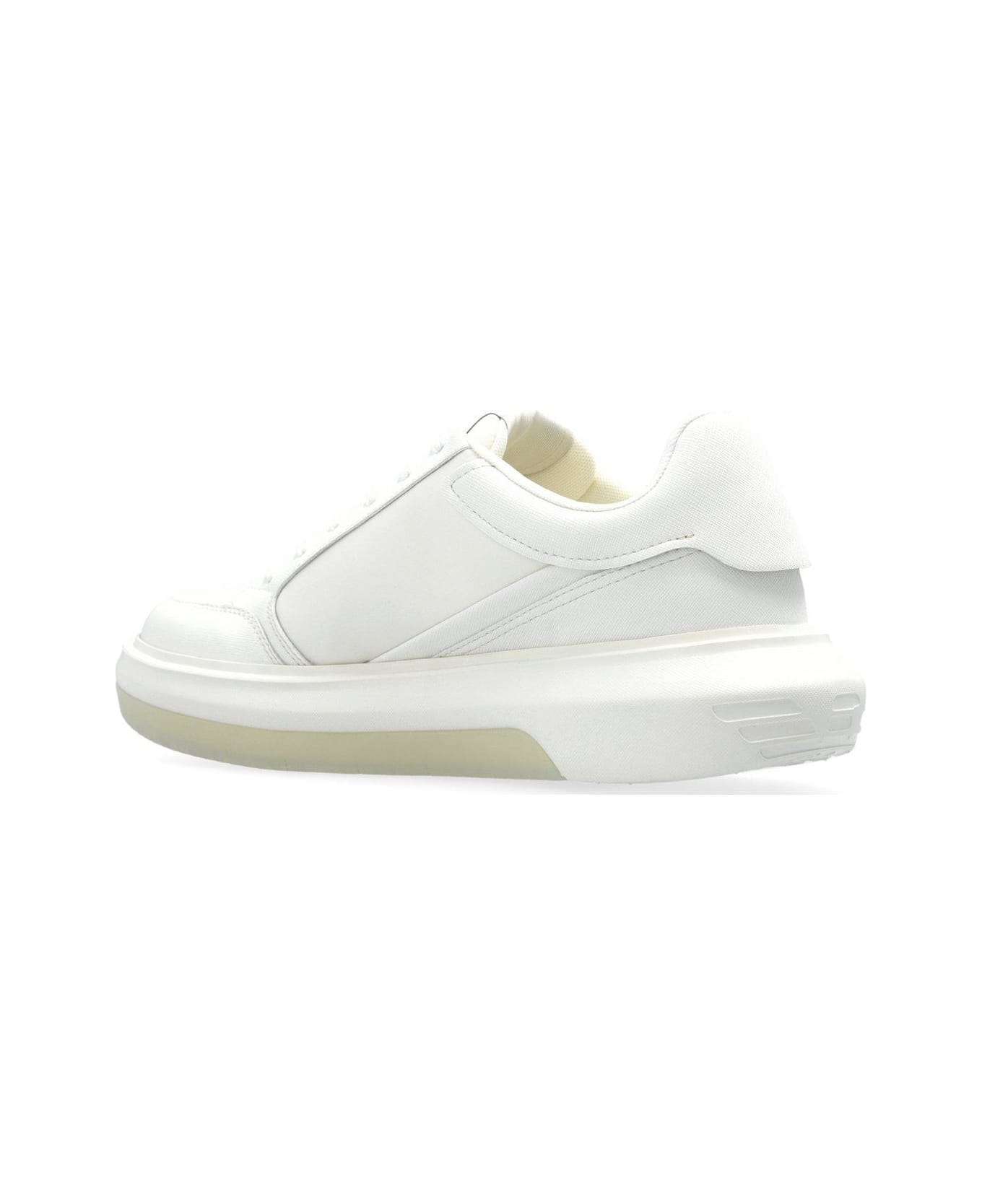 Emporio Armani Sneakers With Logo - White