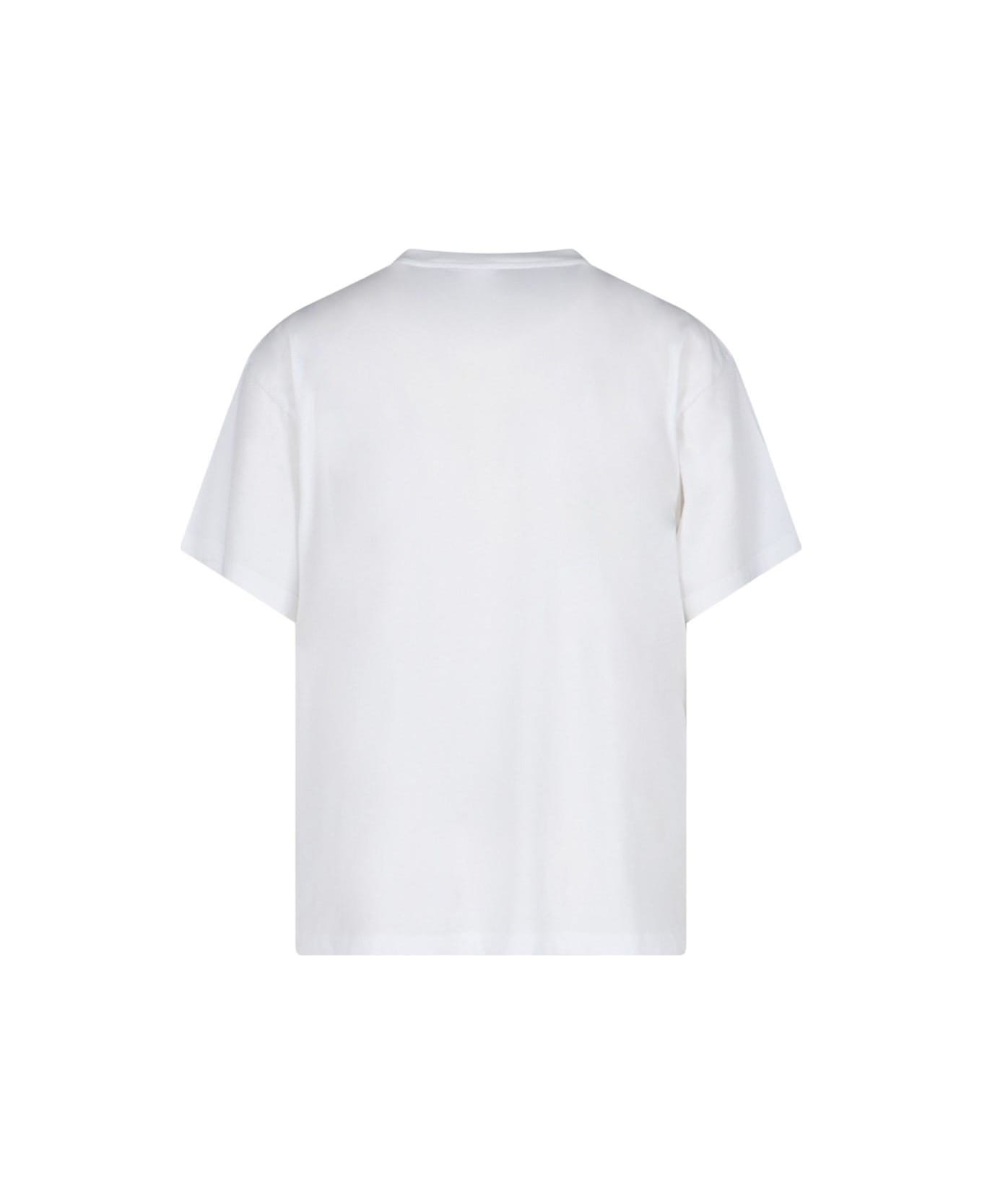 MM6 Maison Margiela Logo T-shirt - White