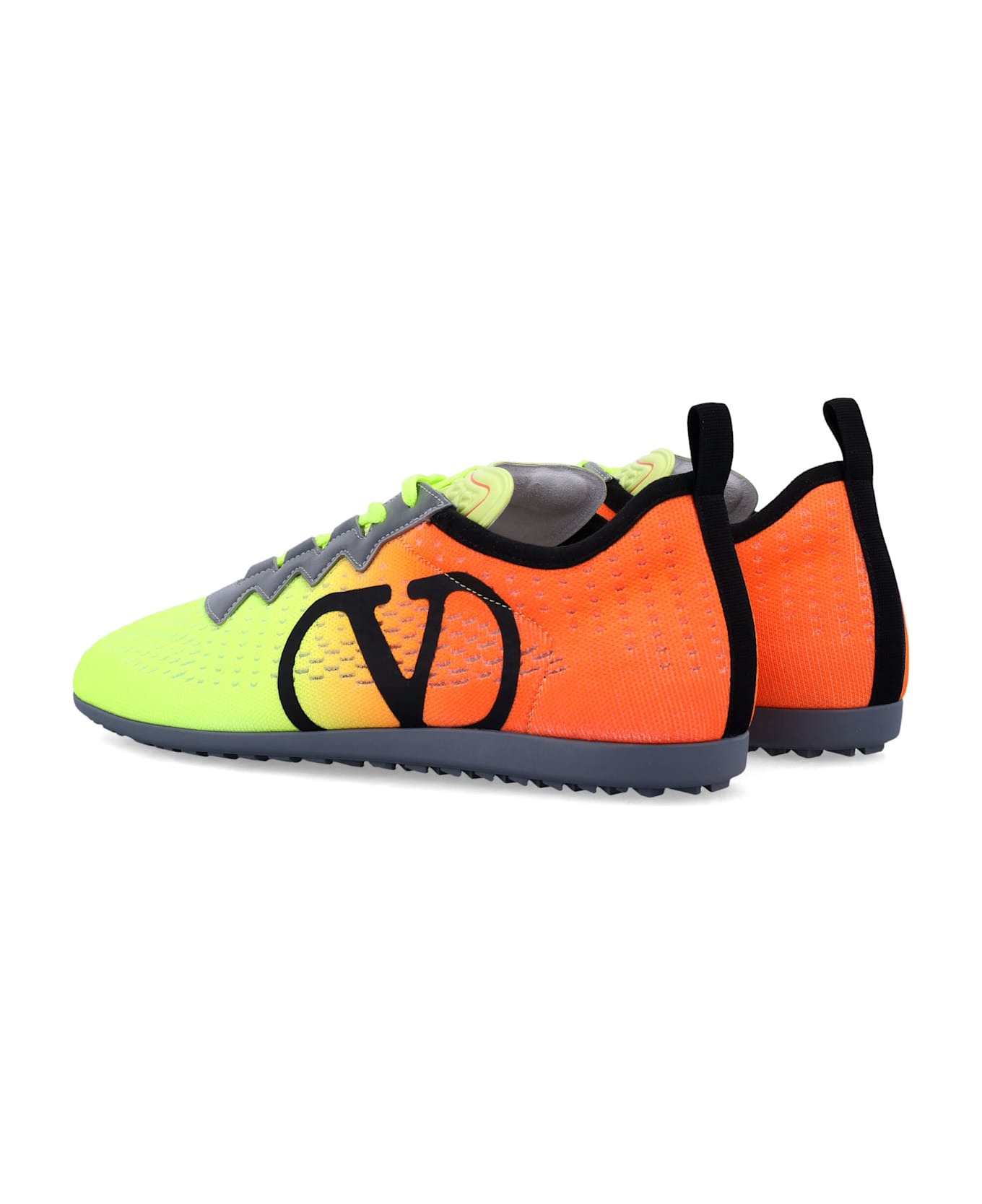 Valentino Garavani Chromathon Sneaker - LIME-ORANGE FLUO-BLACK-GREY
