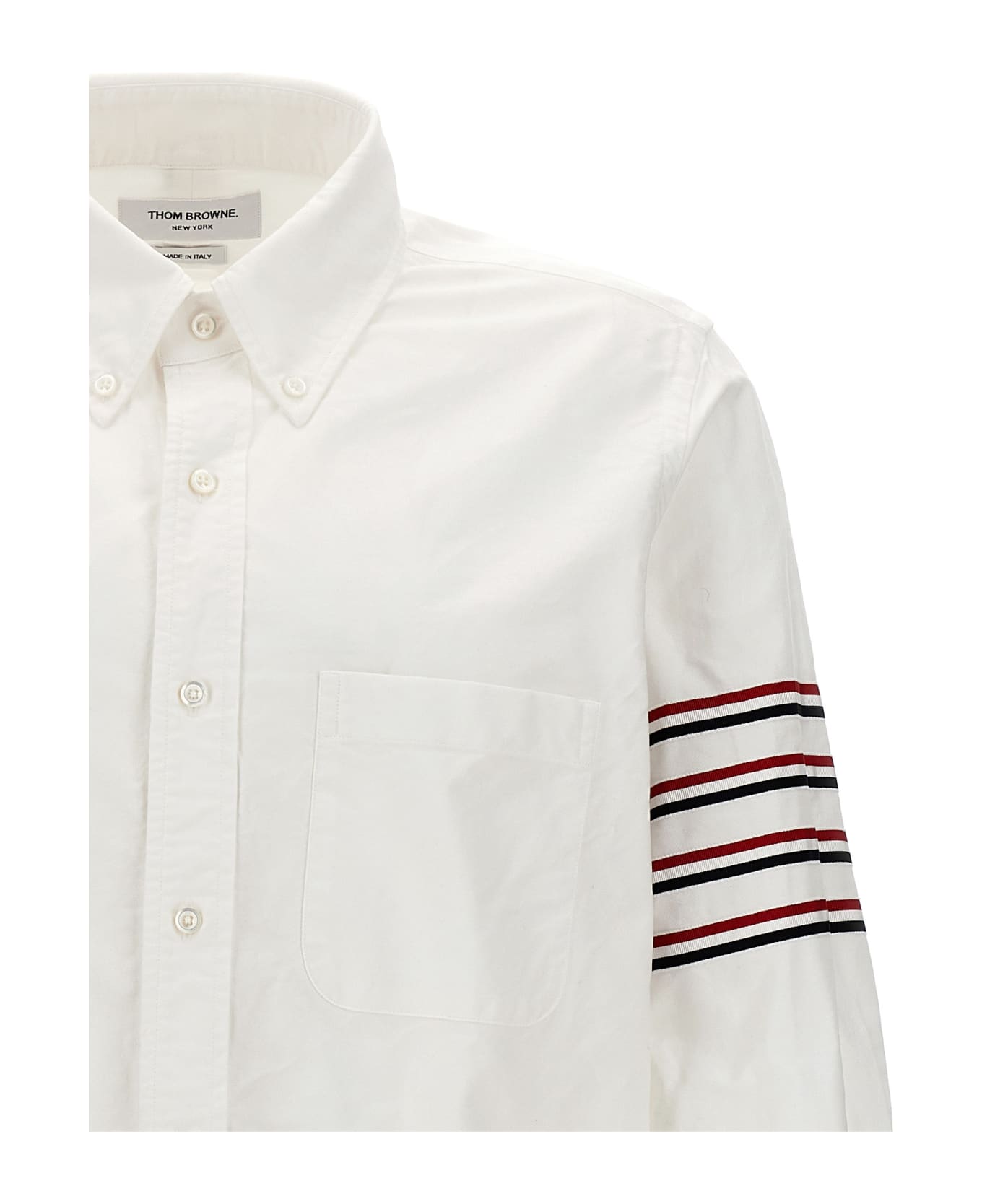 Thom Browne 'straight Fit' Shirt - White