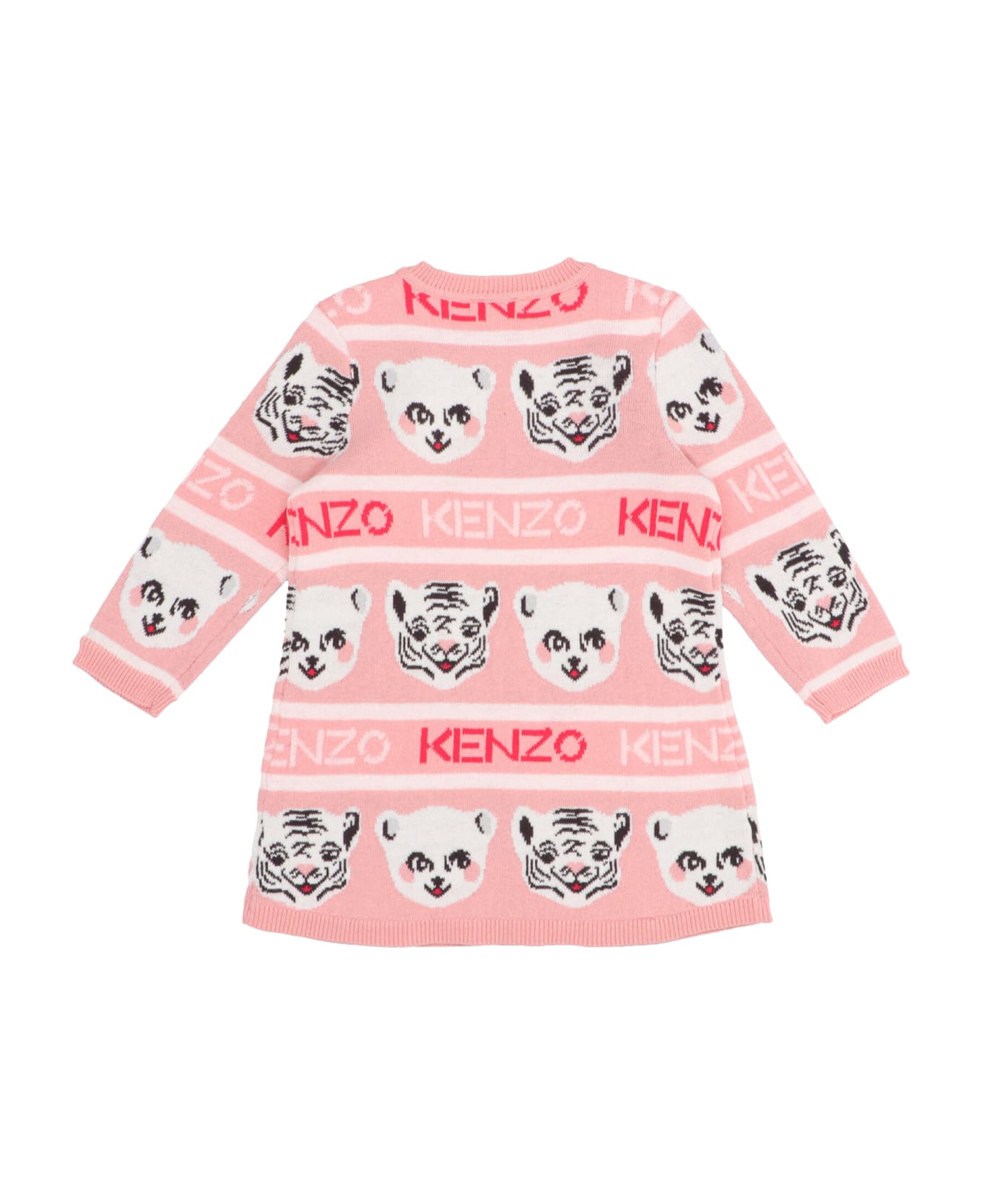 Kenzo Kids Logo Leggings Dress - Pink