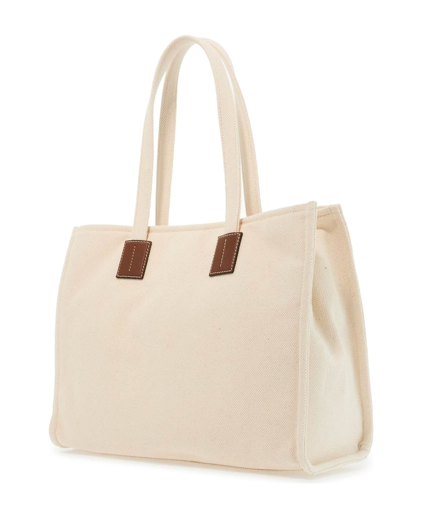 Bally East/west Akelei Canvas Tote - NATURAL CUERO ORO
