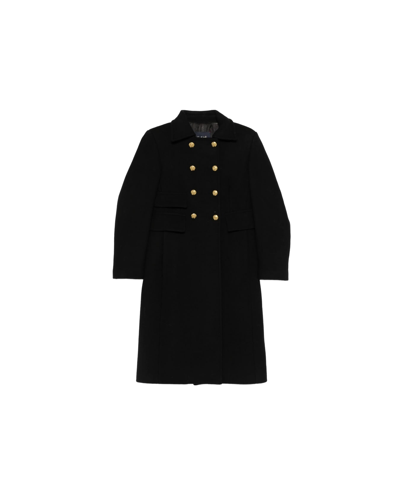 The Seafarer Coat - BLACK