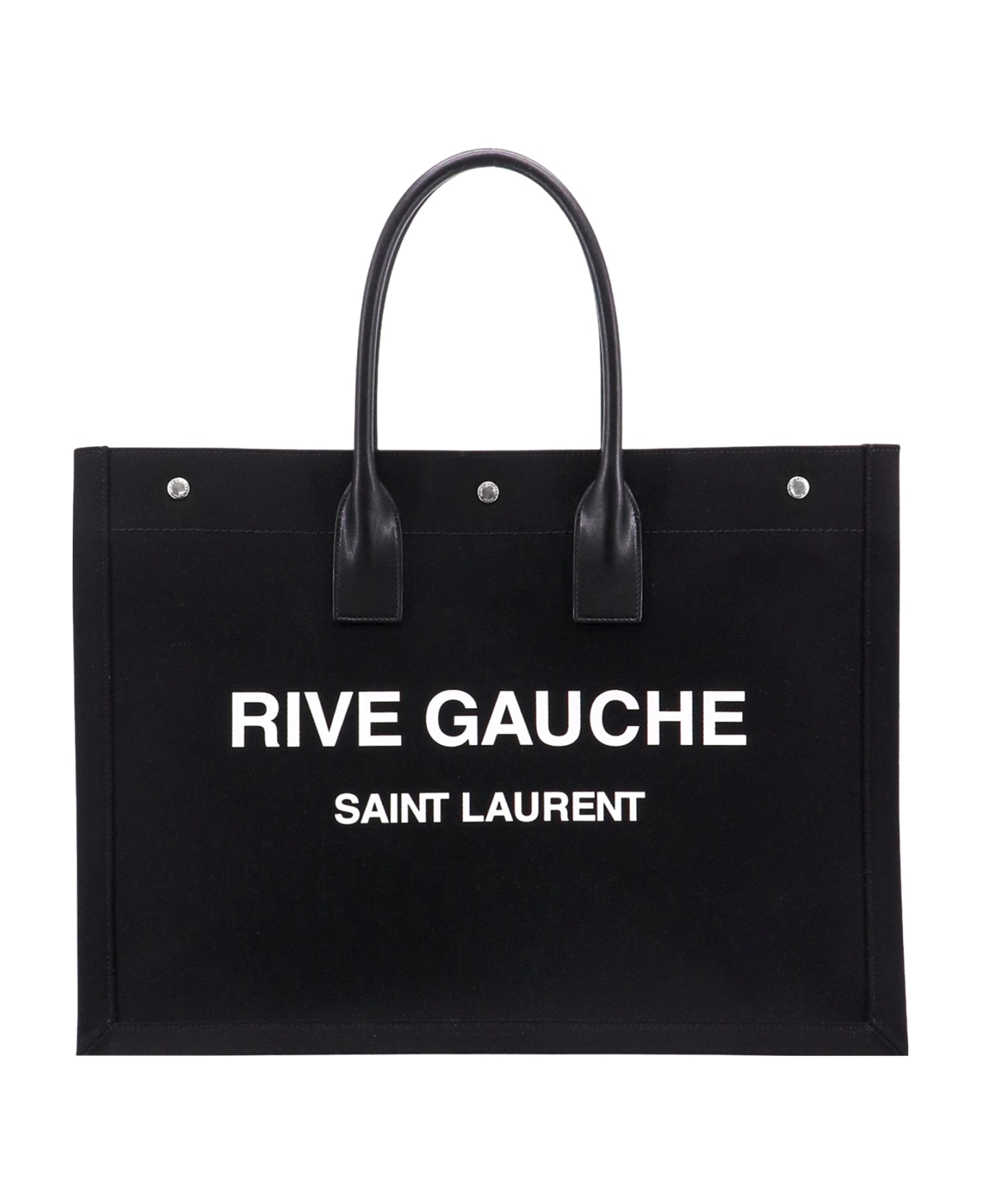 Saint Laurent Rive Gauche Shoulder Bag - Black トートバッグ