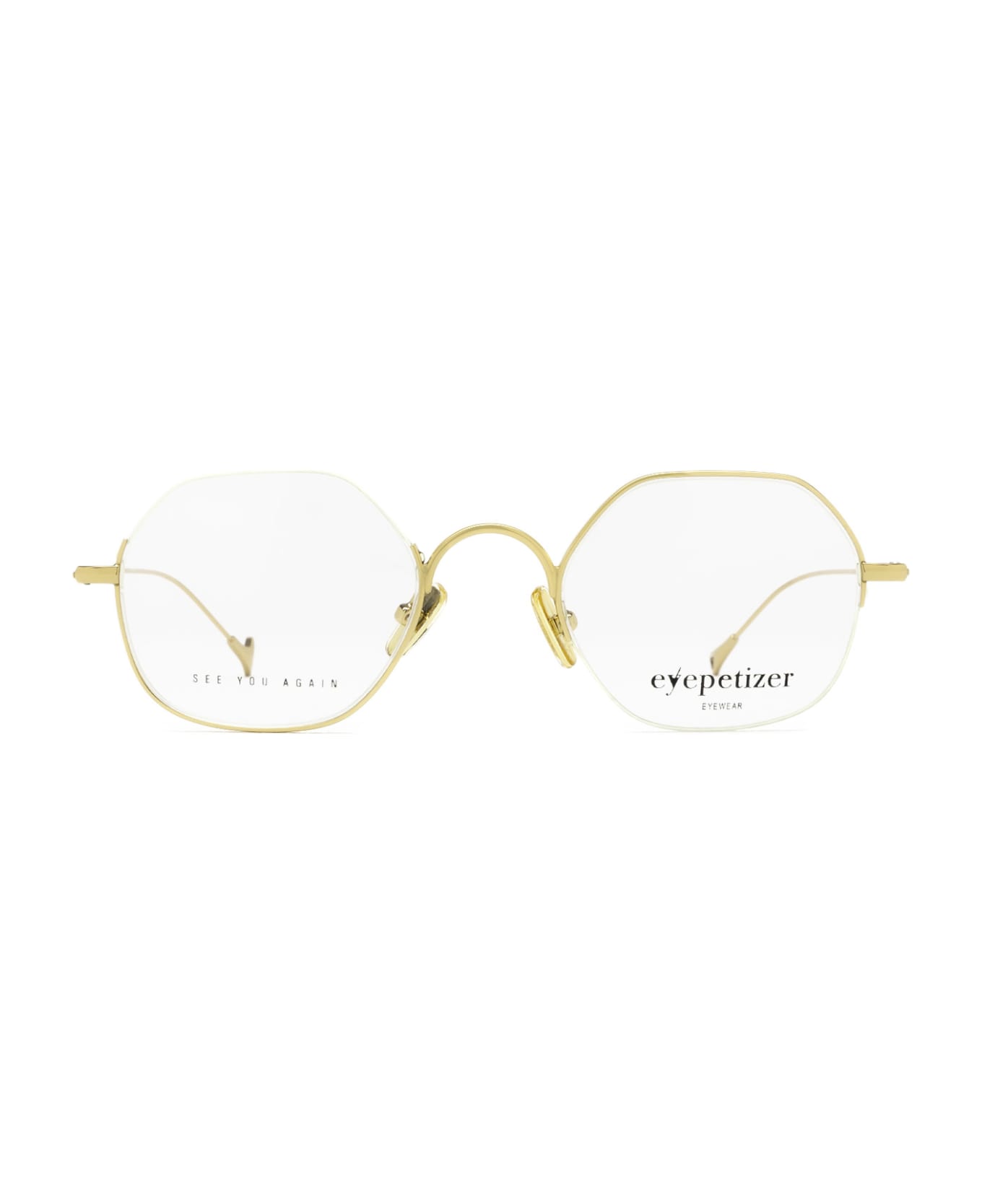 Eyepetizer Ottagono Gold Glasses - Gold アイウェア
