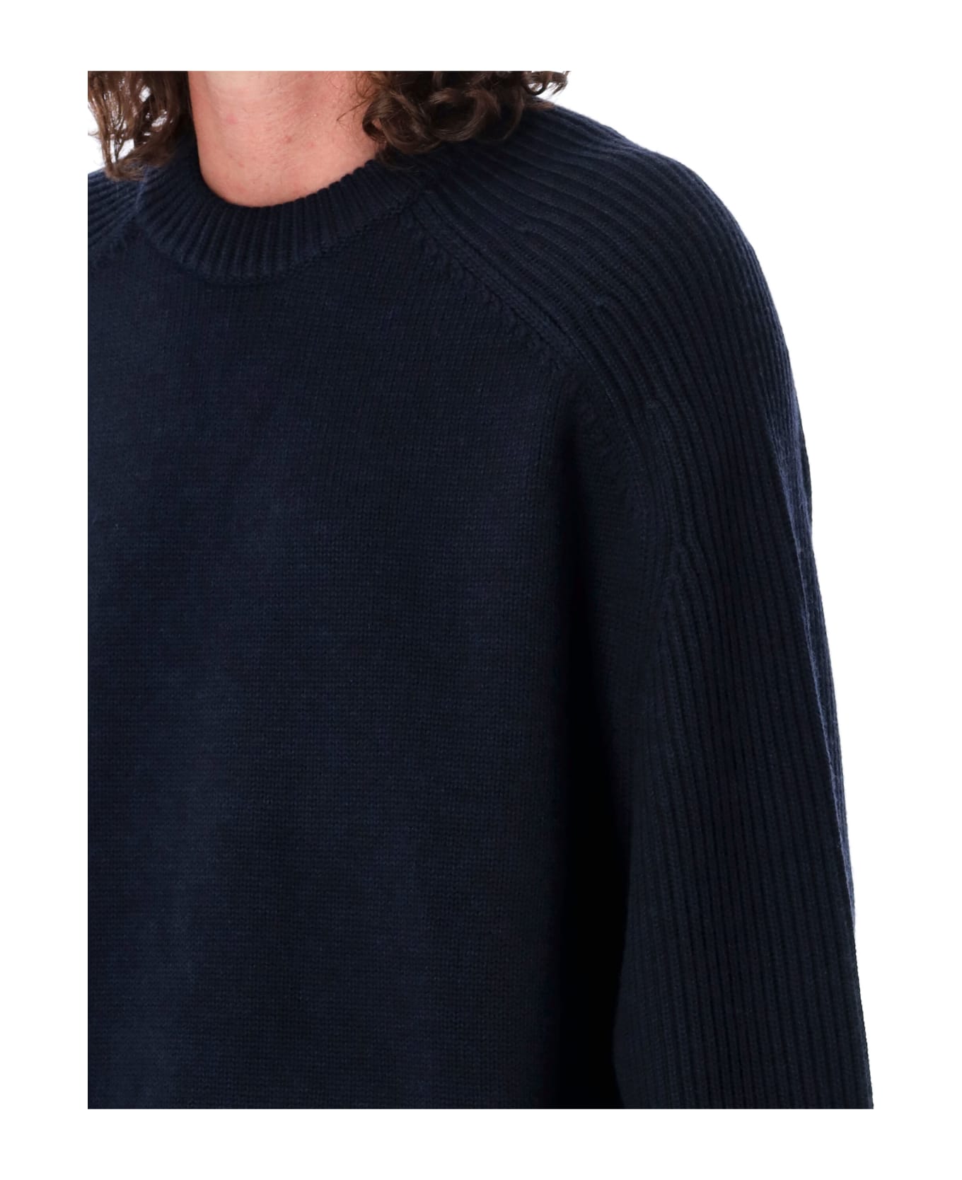 Studio Nicholson Fisherman Sweater - NAVY