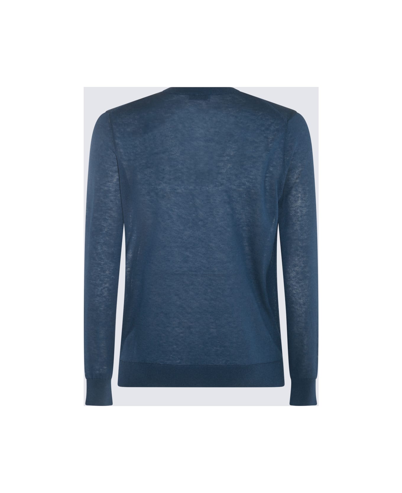 Piacenza Cashmere Blue Silk Knitwear - Blue フリース