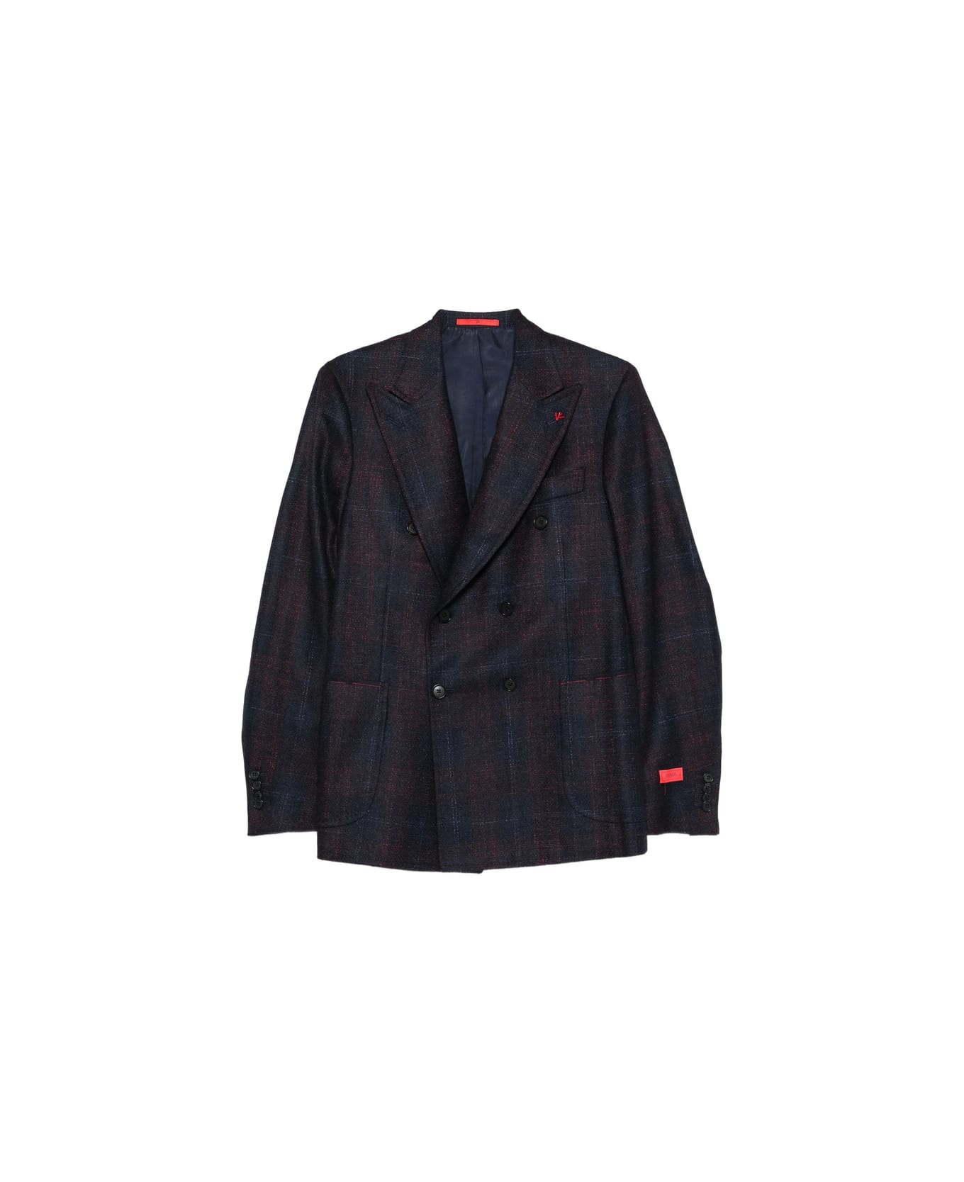 Isaia Jacket - BLUE/RED