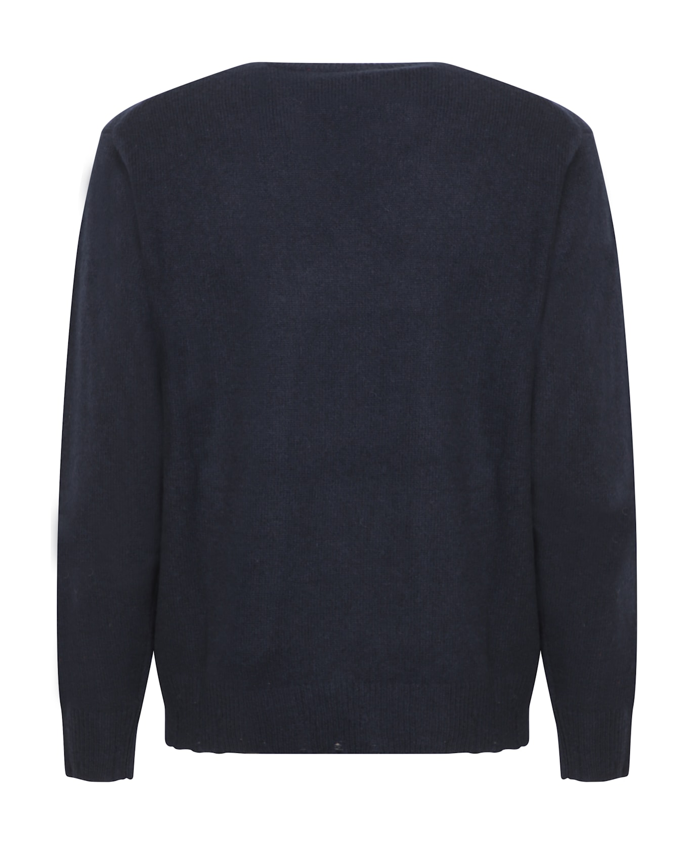 Amaranto Dark Blue Sweater - Blue