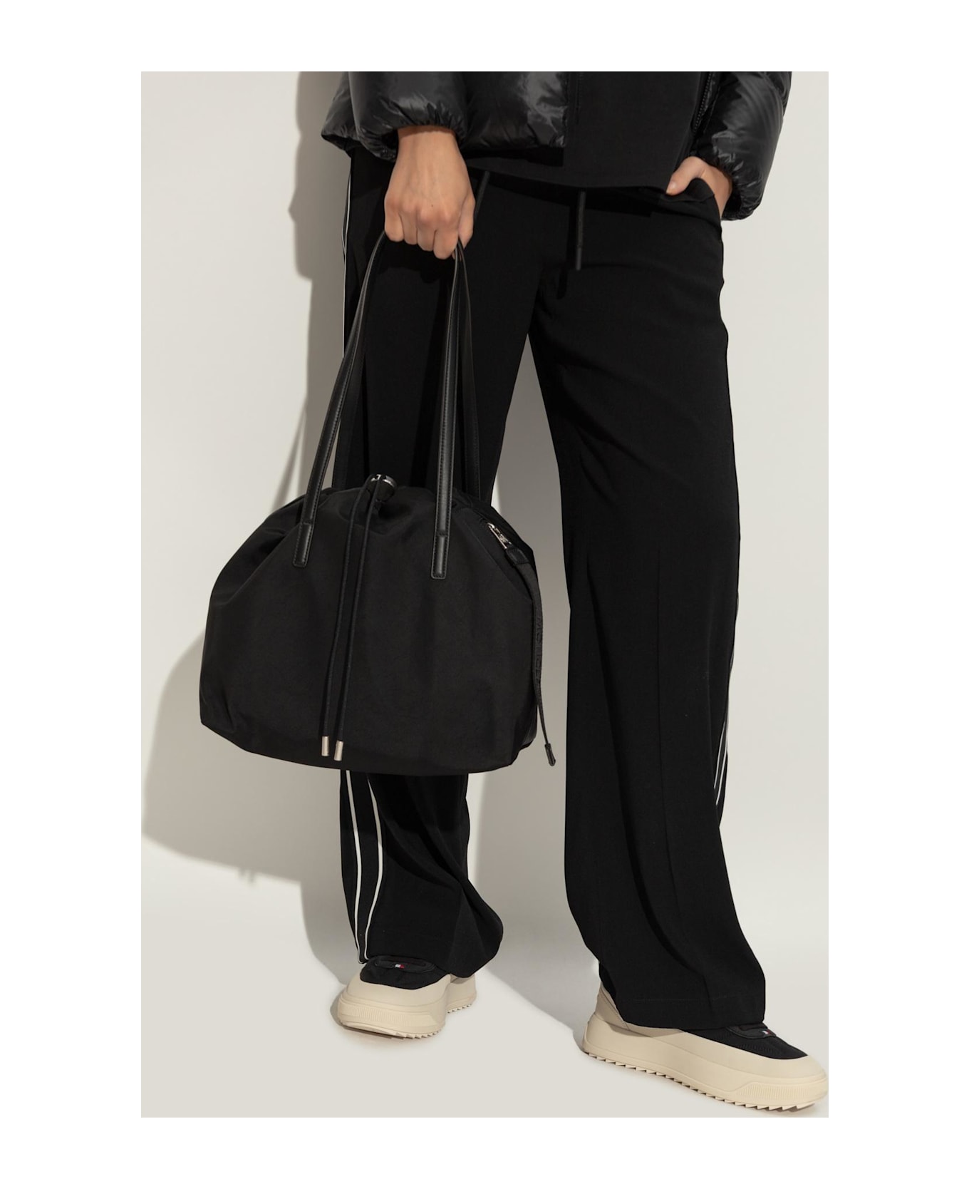 Moncler Shoulder Bag 'new Trick' - BLACK