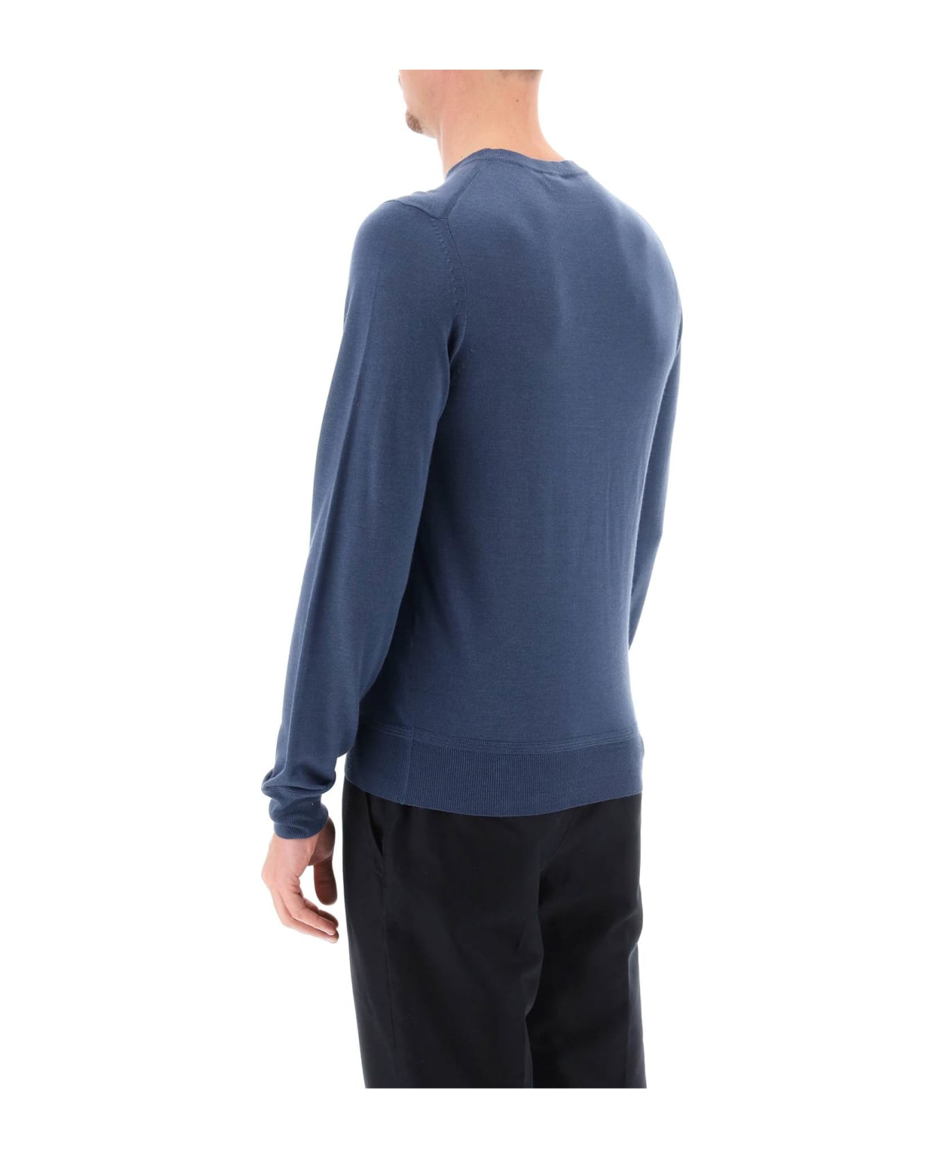 Tom Ford Light Silk-cashmere Sweater - ADMIRAL BLUE (Blue)