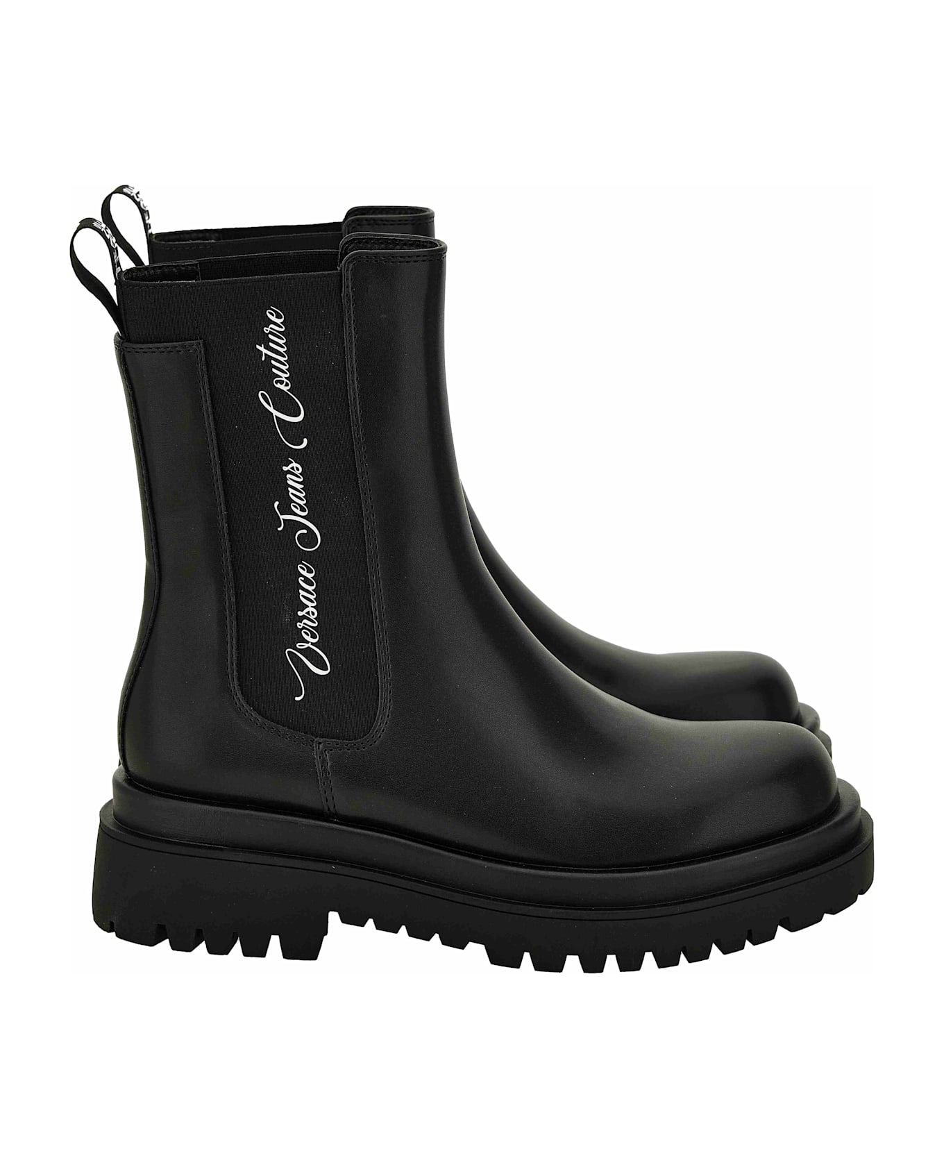 Versace Jeans Couture Ankle Boots - Black