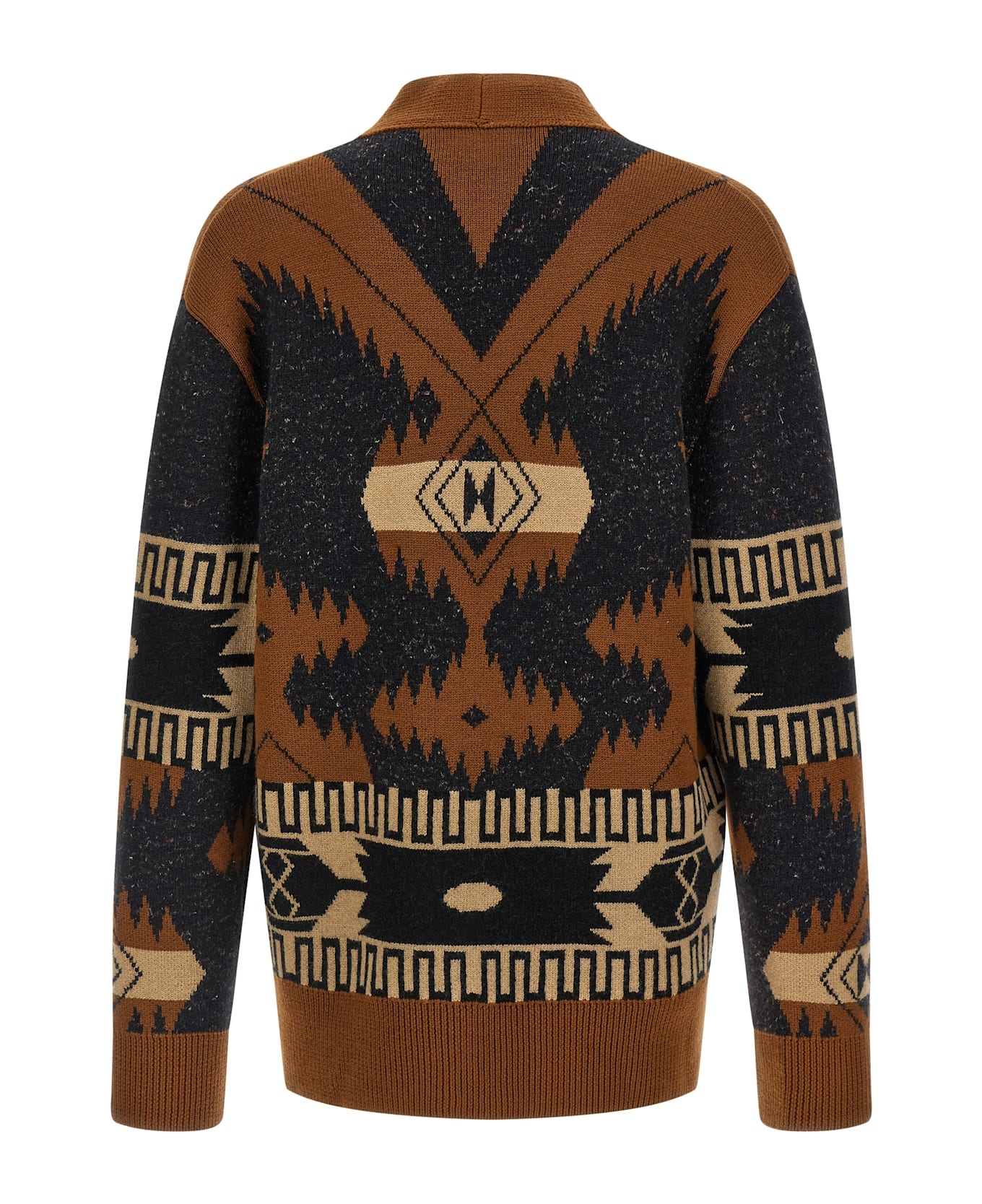 Alanui 
dreamscape Icon
 Cardigan - BROWN/BLACK
