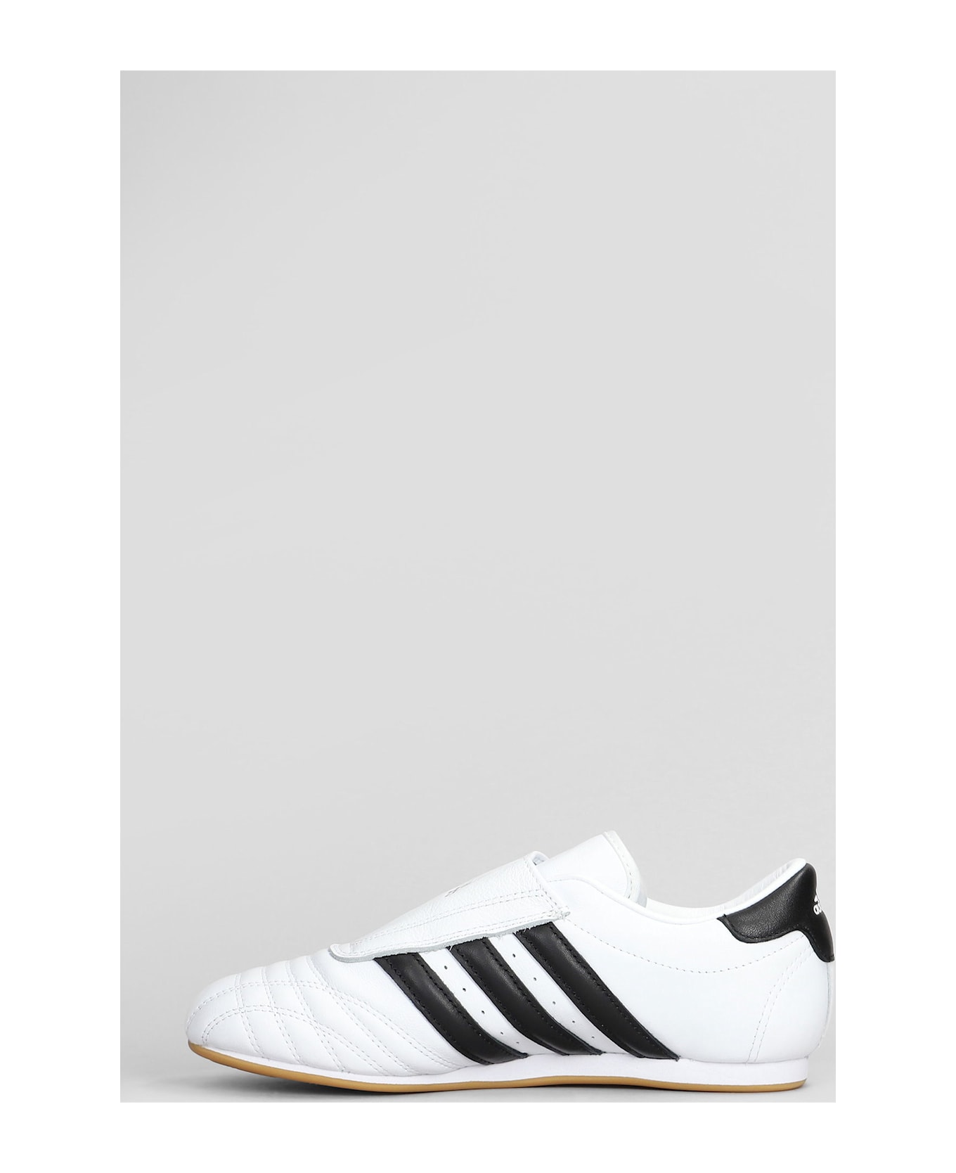 Adidas Taekwondo Sneakers In White Leather - white