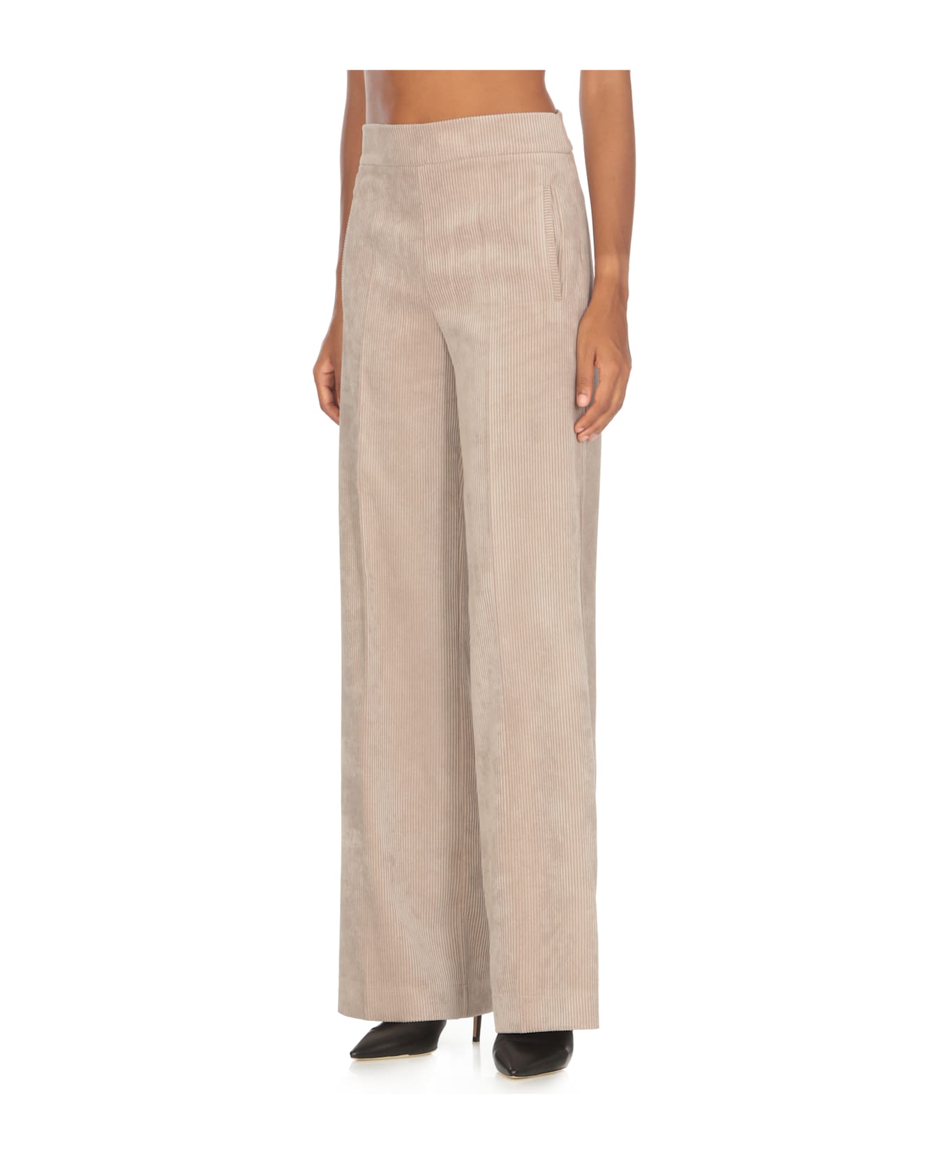 D.Exterior Corduroy Pants - Beige