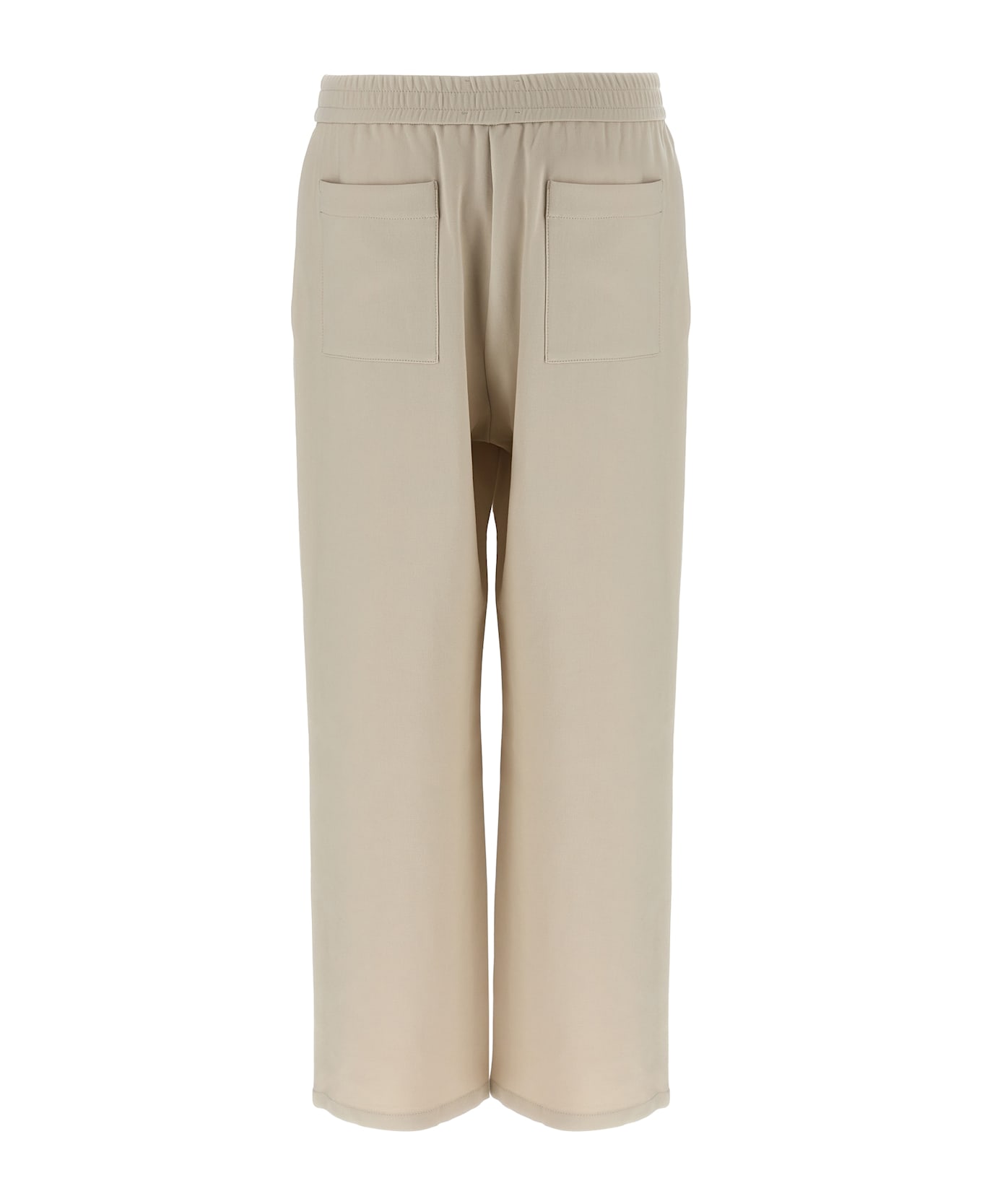 Ami Alexandre Mattiussi Cotton Trousers - Beige